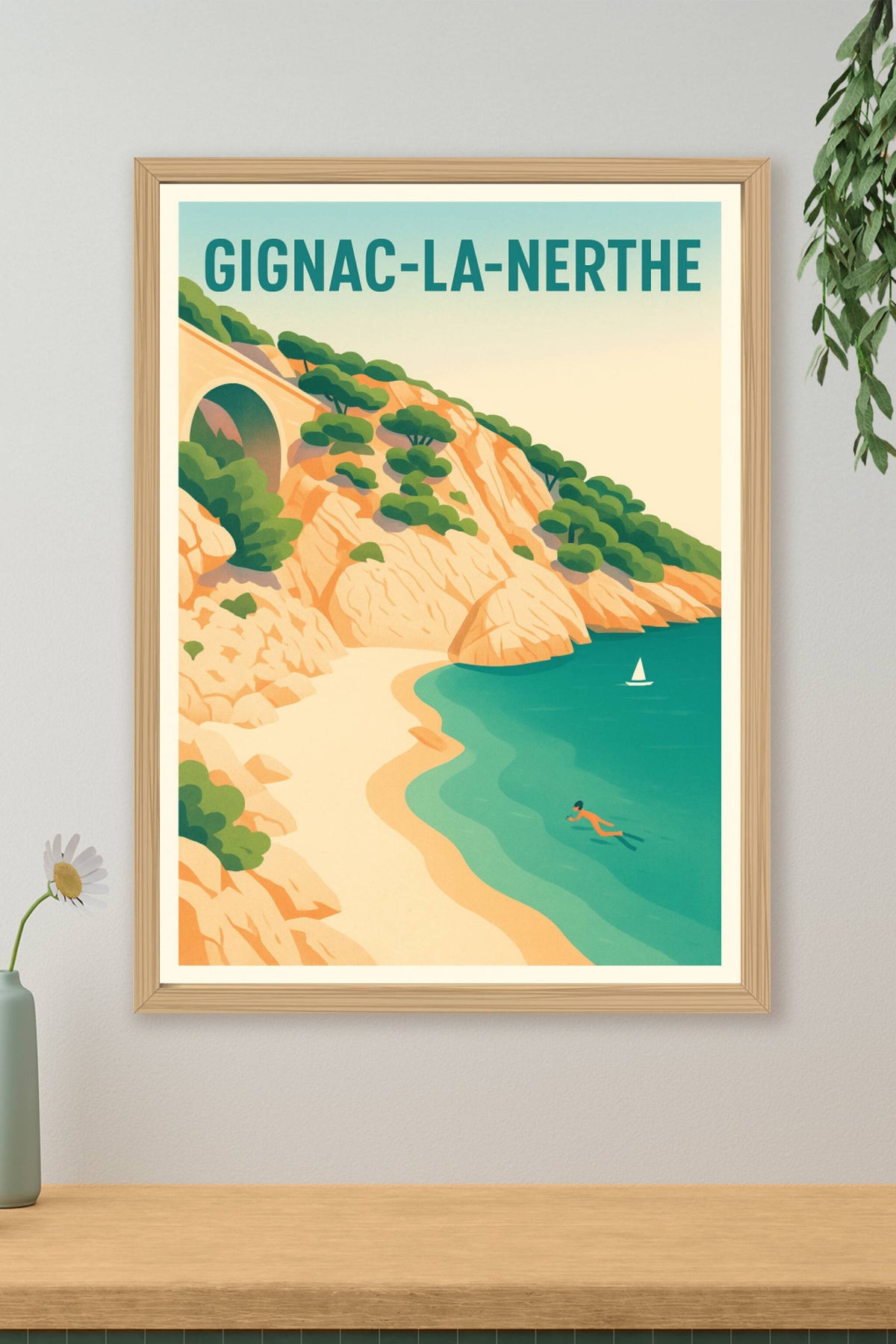 Affiche de Gignac-la-Nerthe - Échappée Méditerranéenne