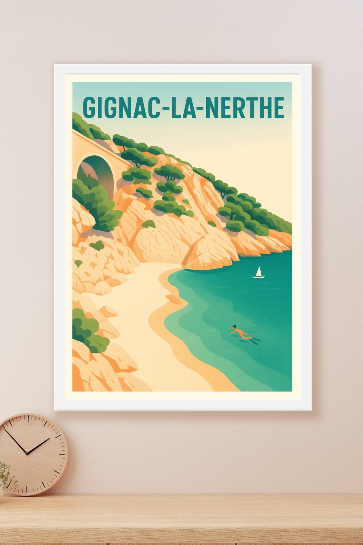 Affiche de Gignac-la-Nerthe - Échappée Méditerranéenne
