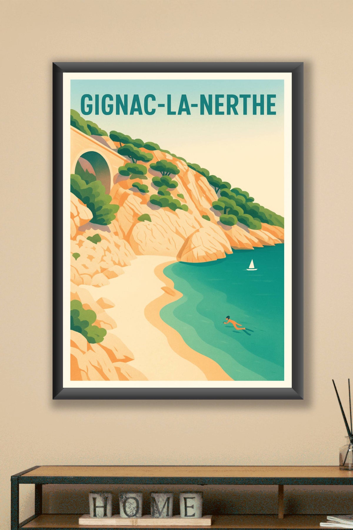 Affiche de Gignac-la-Nerthe - Échappée Méditerranéenne