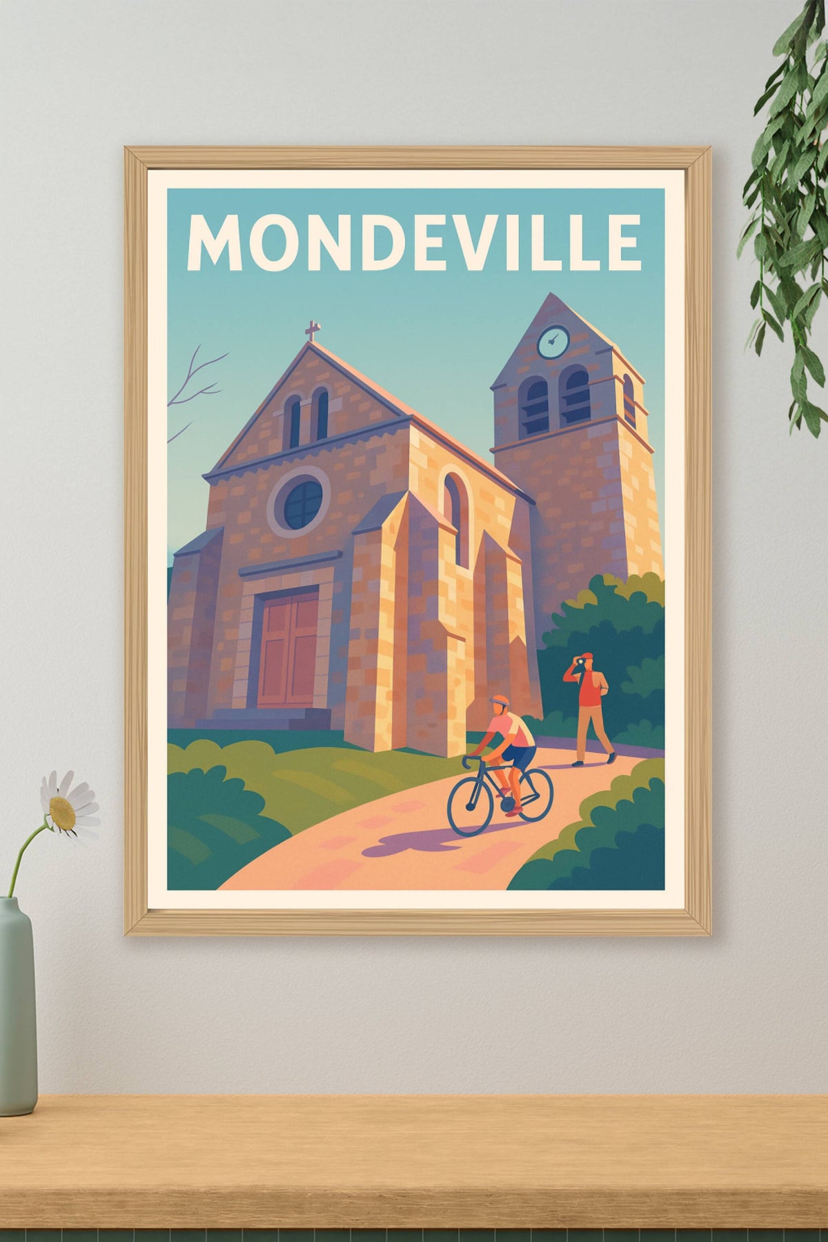 Affiche de Mondeville - Authentique charme normand