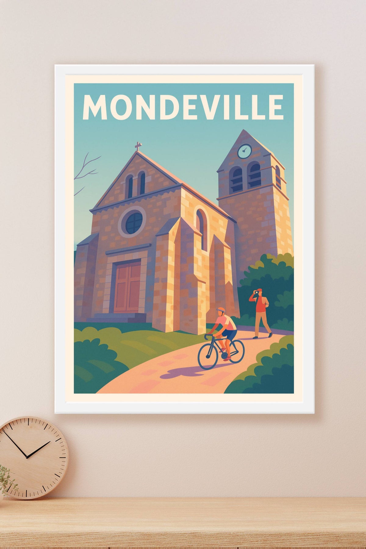Affiche de Mondeville - Authentique charme normand