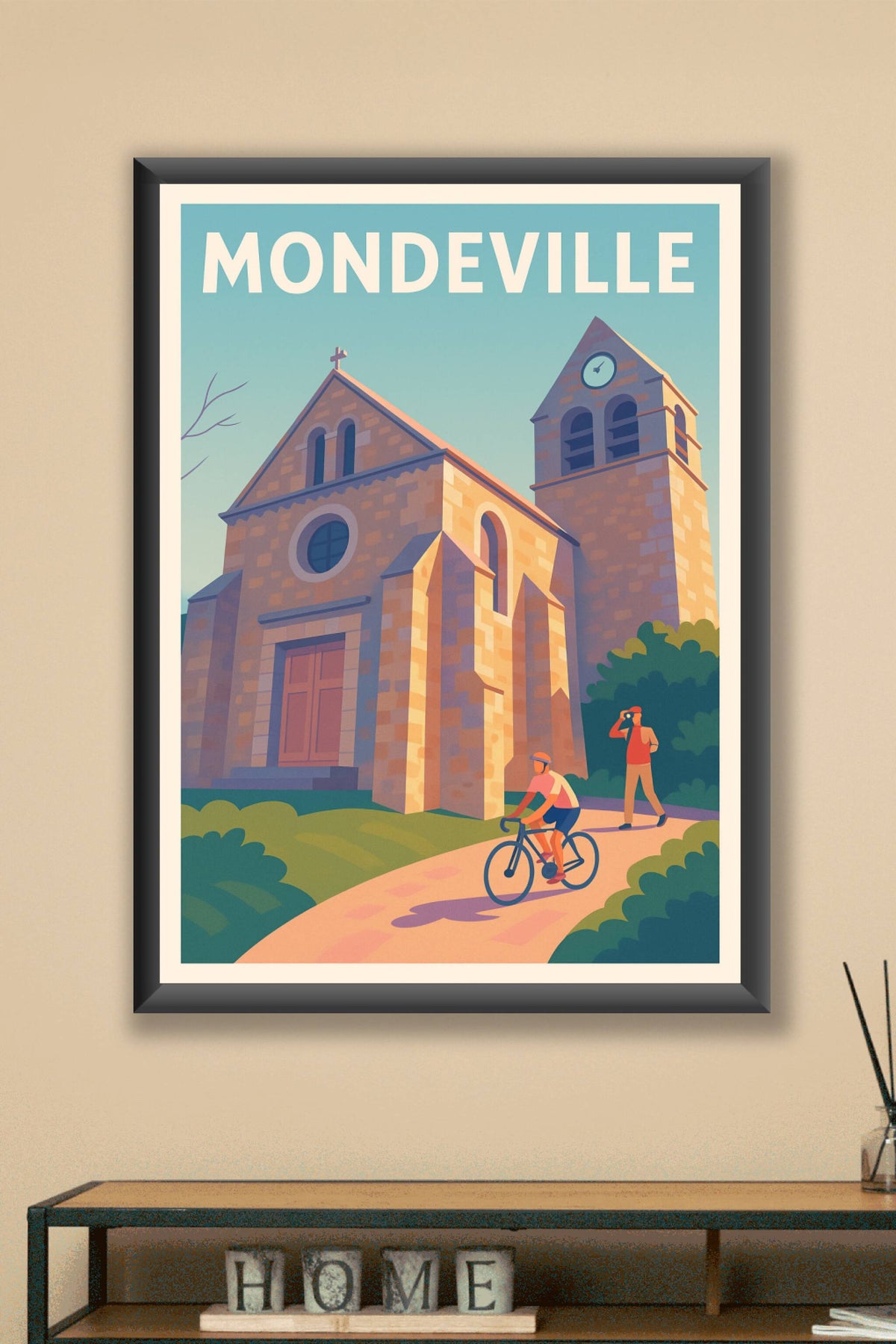 Affiche de Mondeville - Authentique charme normand