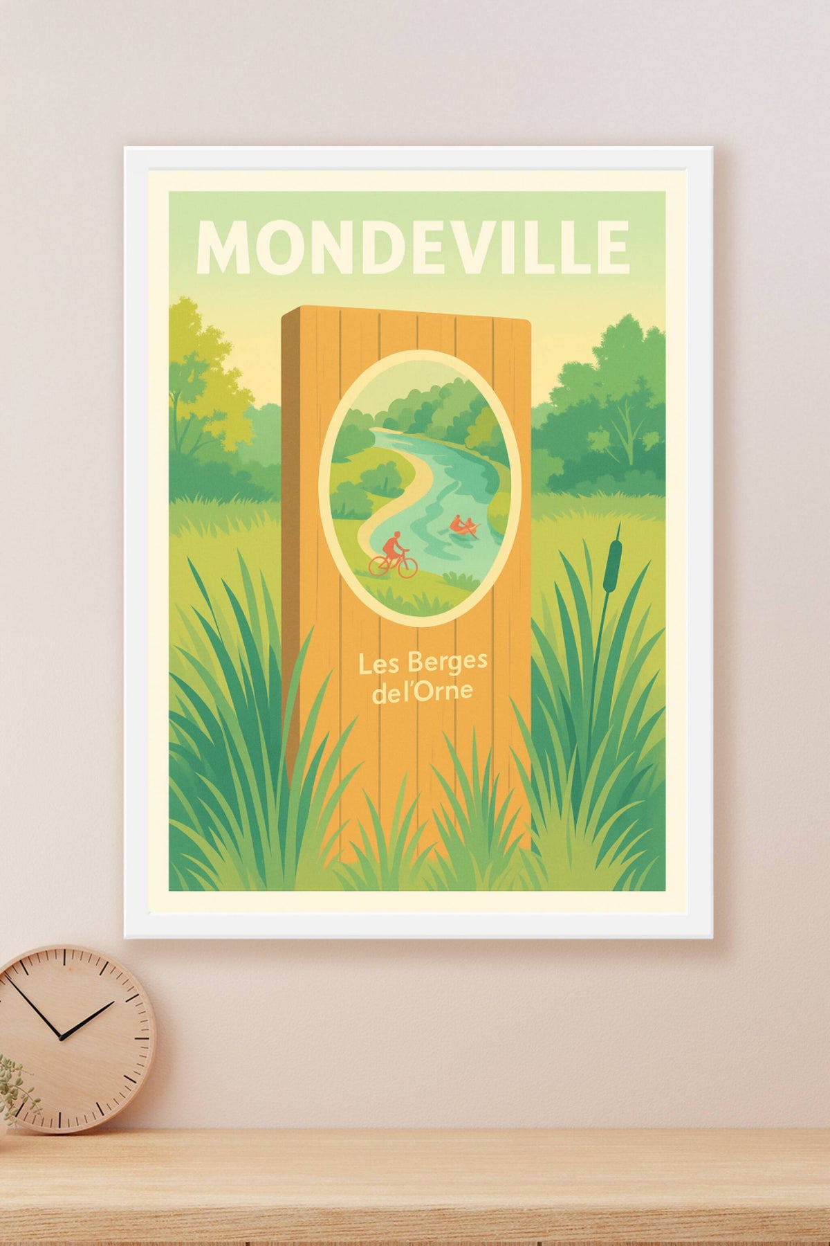Affiche de Mondeville - Évasion nature aux Berges de l'Orne