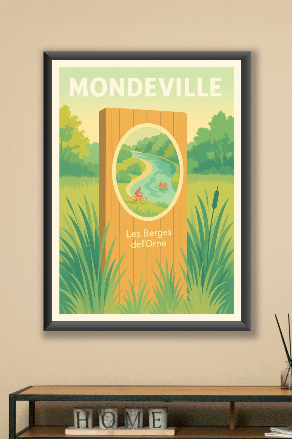 Affiche de Mondeville - Évasion nature aux Berges de l'Orne
