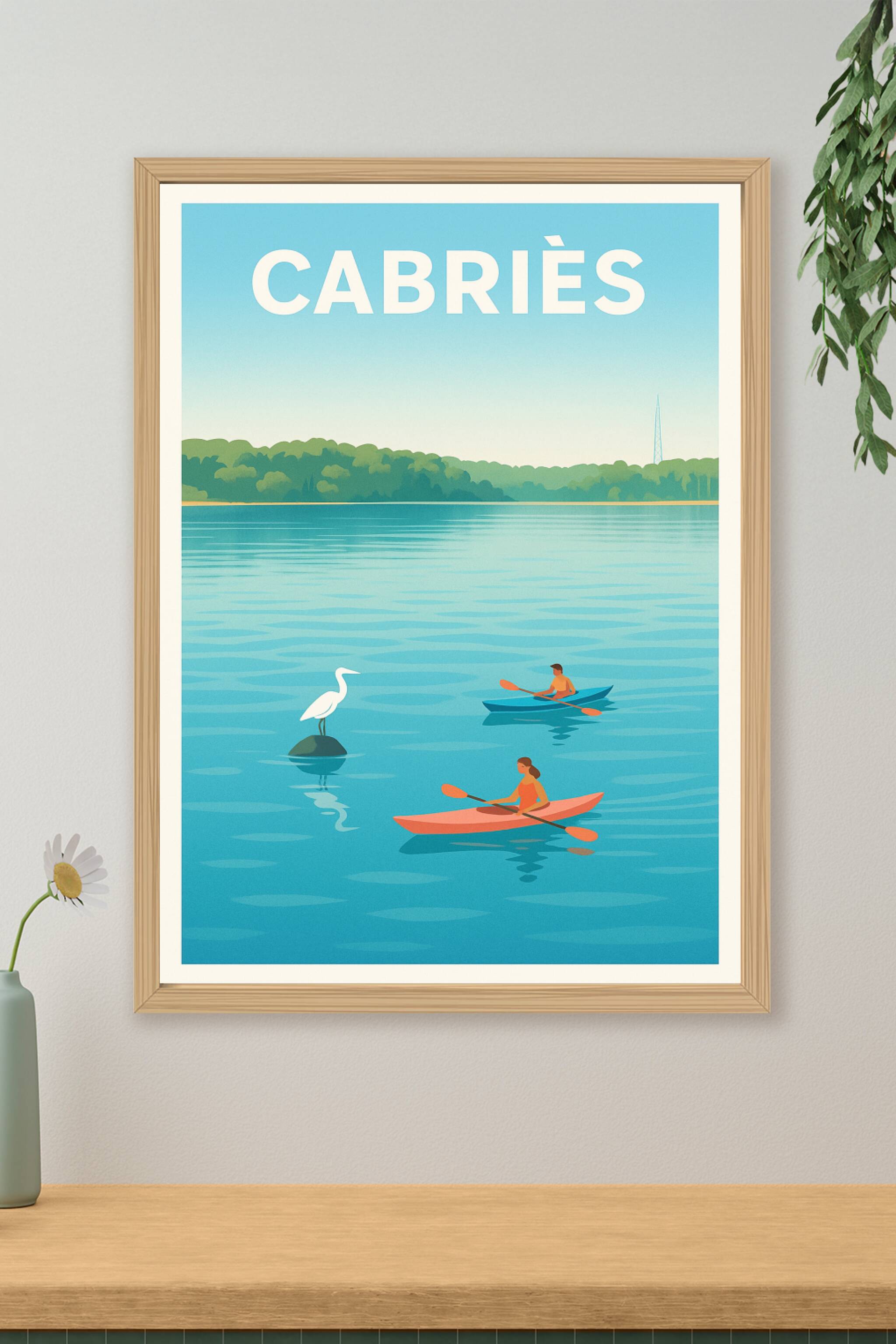Affiche de Cabriès - Évasion et sérénité sur l'eau