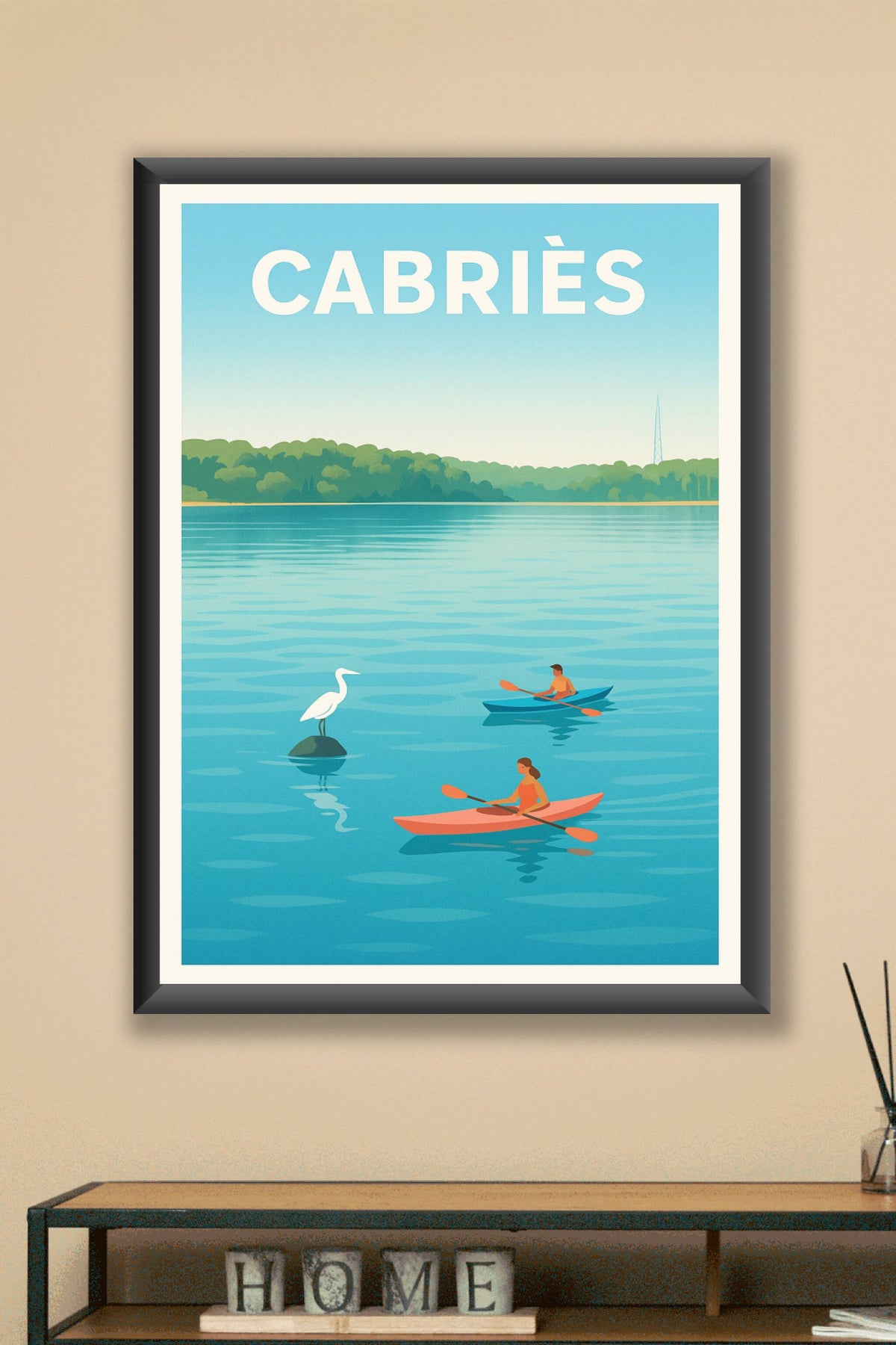 Affiche de Cabriès - Évasion et sérénité sur l'eau