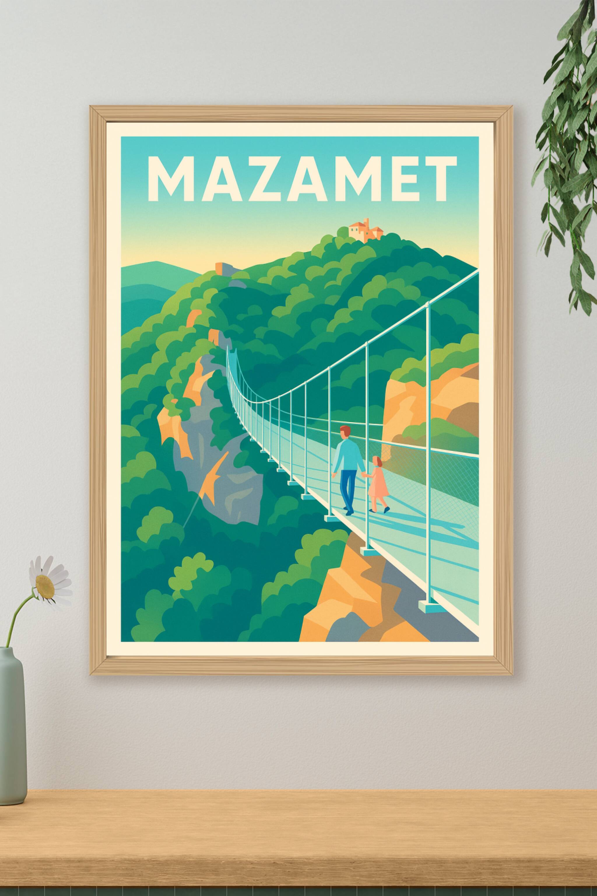 Affiche de Mazamet - L'escapade nature suspendue