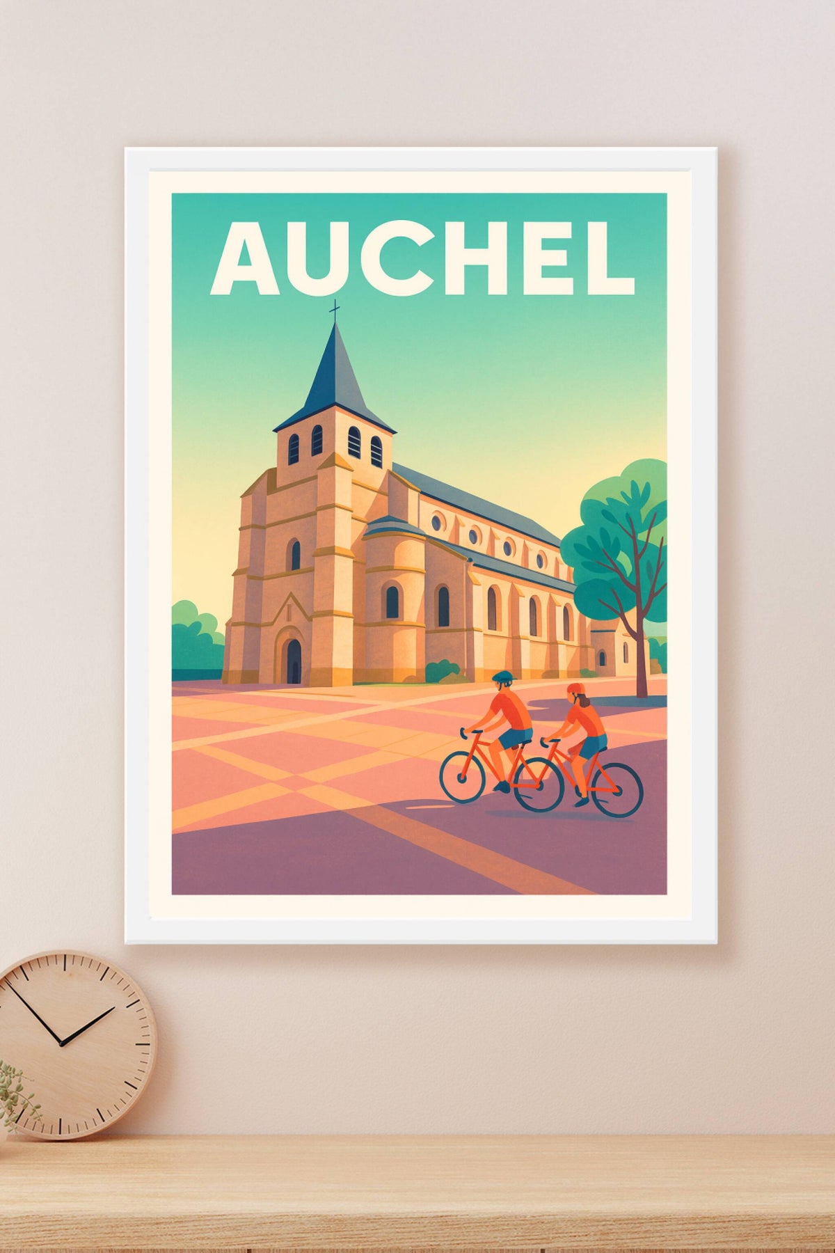 Affiche de Auchel - Douceur et balades à vélo au coeur de la ville