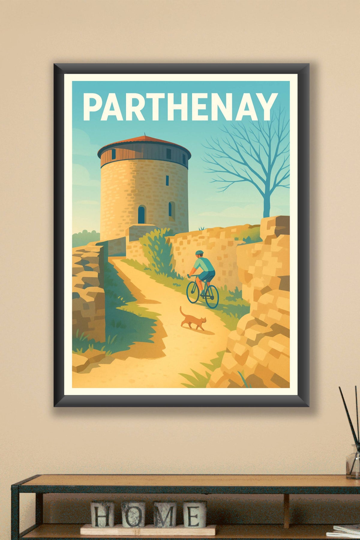 Affiche de Parthenay - Balade au fil de l'histoire