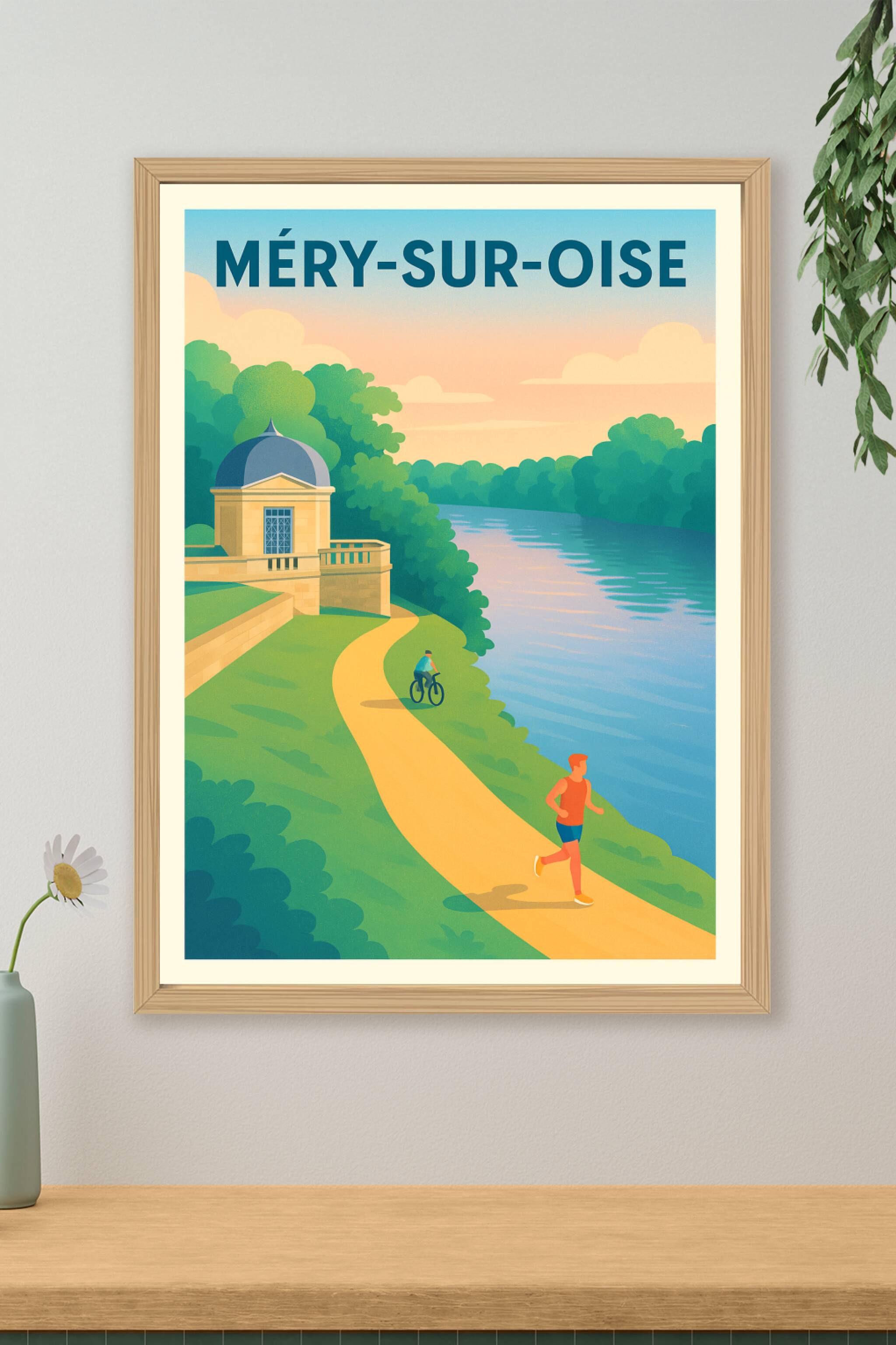 Affiche de Méry-sur-Oise - Balade nature au bord de l'eau