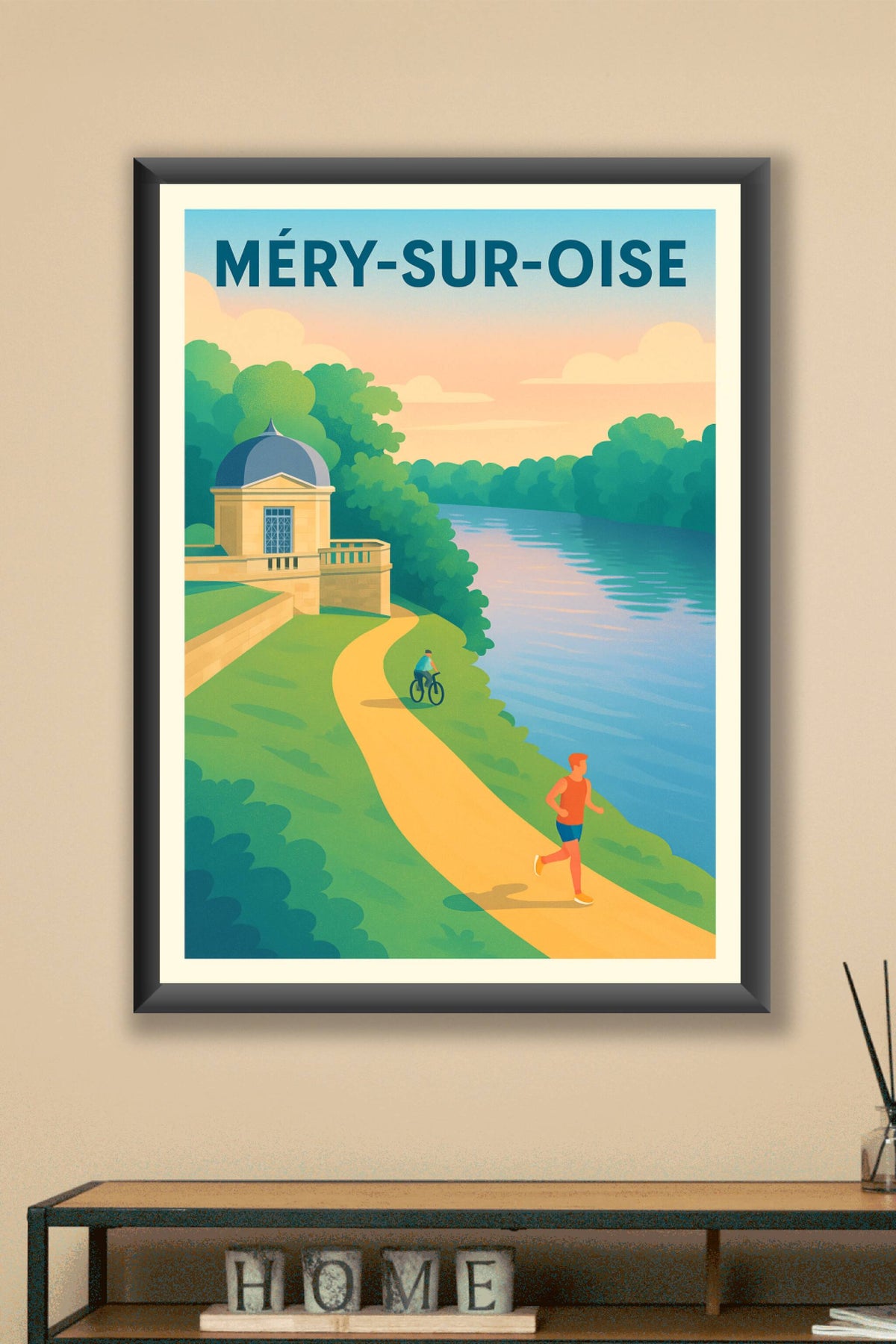 Affiche de Méry-sur-Oise - Balade nature au bord de l'eau