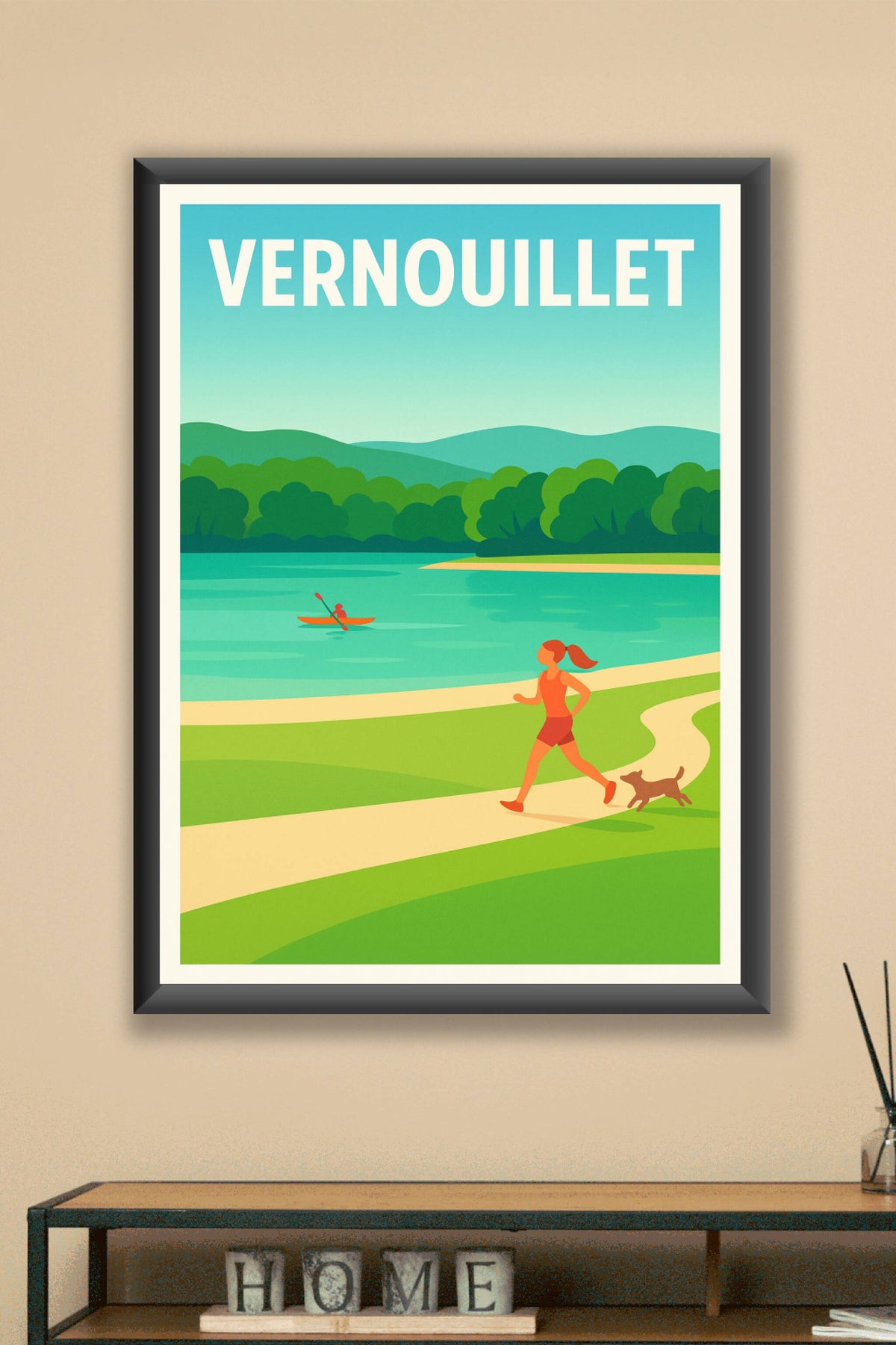 Affiche de Vernouillet - Évasion nature et sport au bord de l'eau