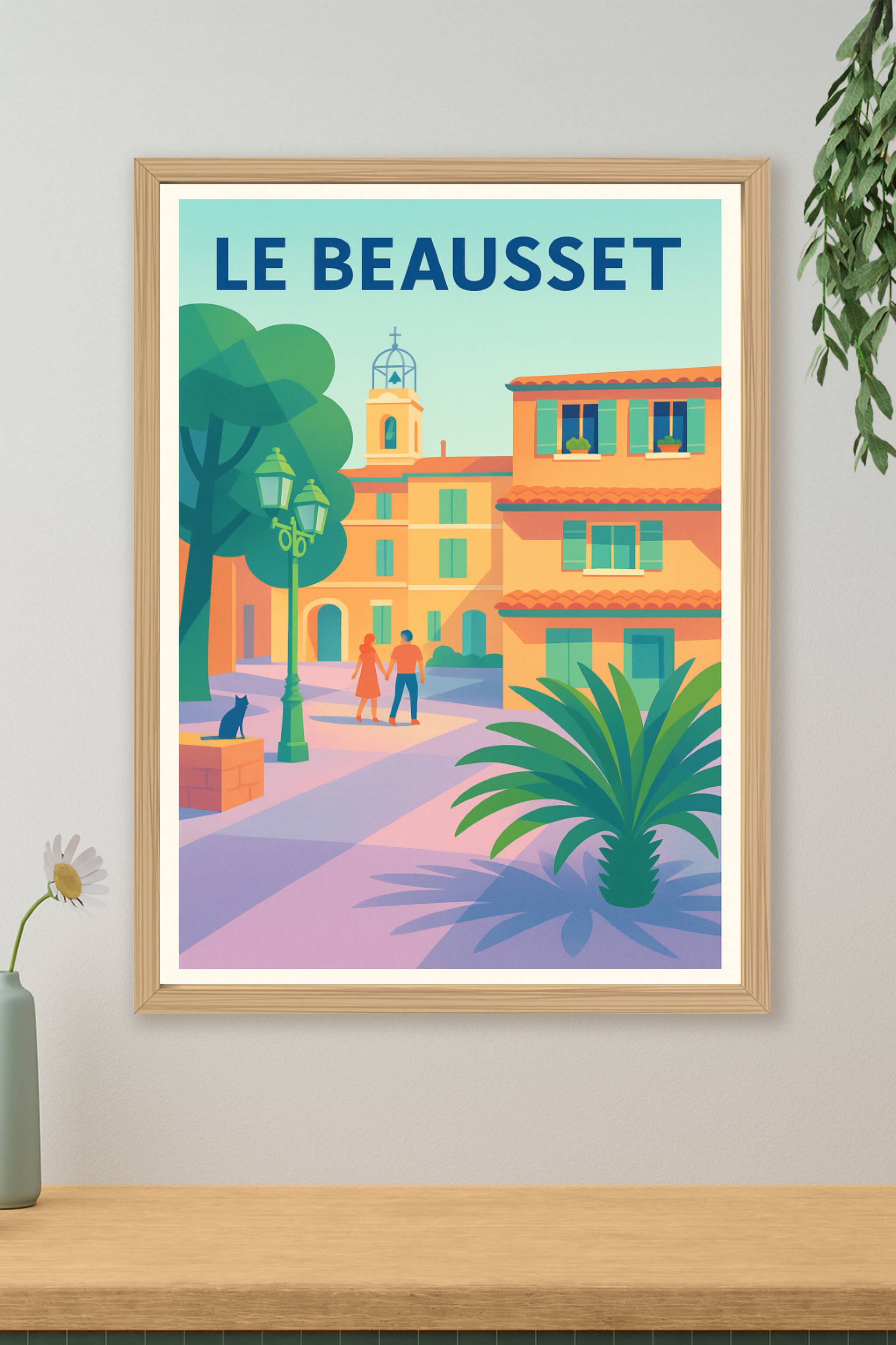 Affiche de Le Beausset - Charme et douceur provençale