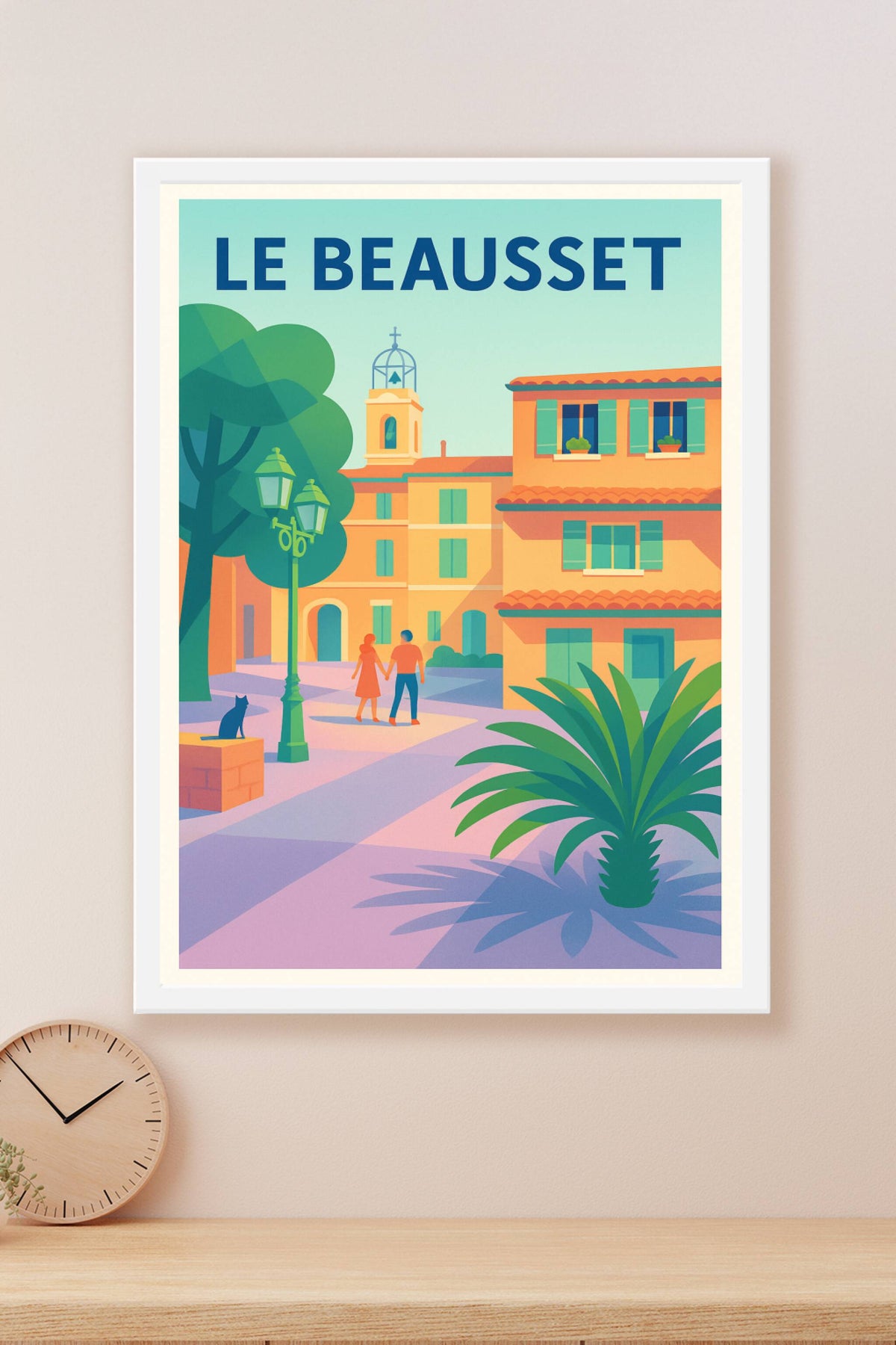 Affiche de Le Beausset - Charme et douceur provençale