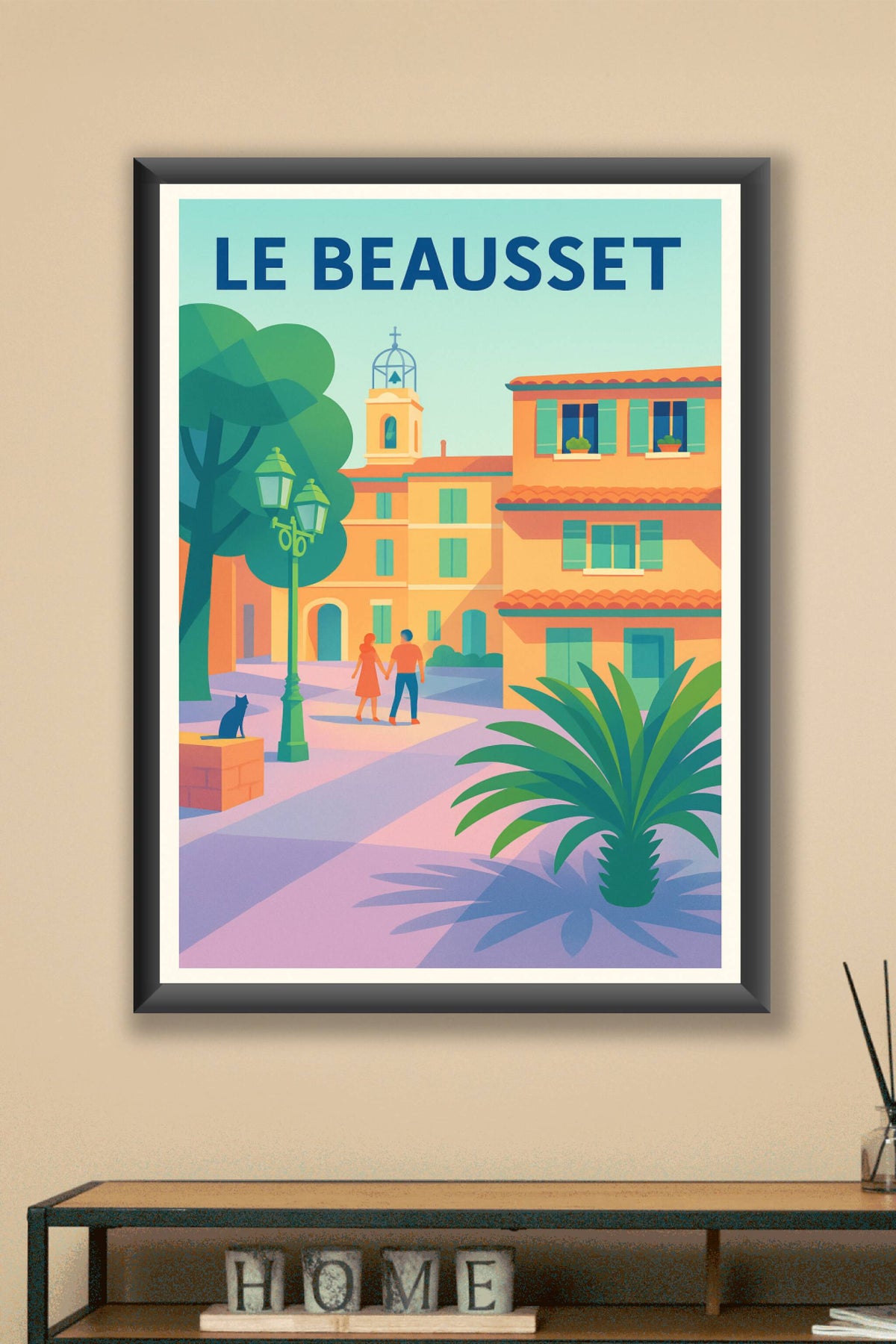Affiche de Le Beausset - Charme et douceur provençale