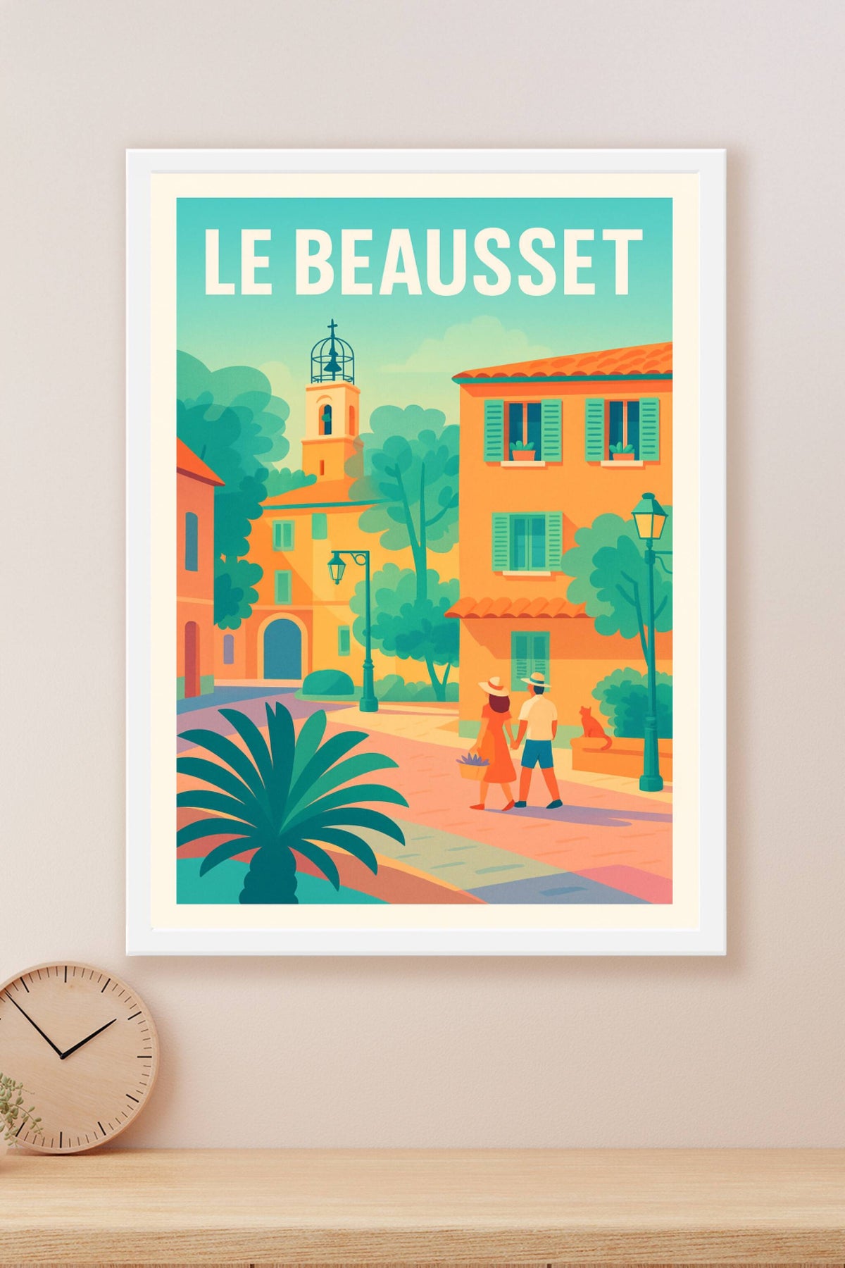 Affiche de Le Beausset - Charme et douceur de vivre provençale