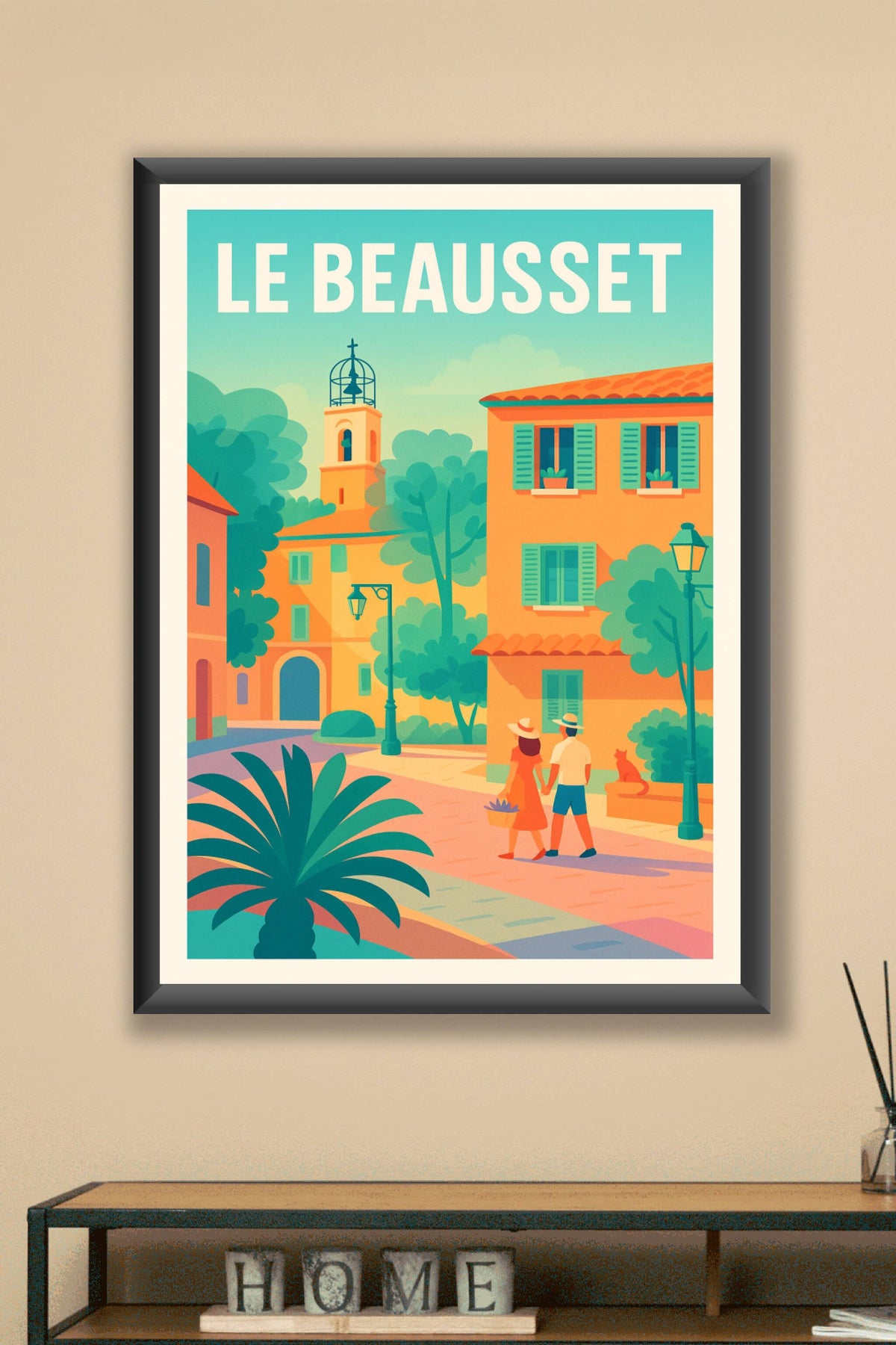 Affiche de Le Beausset - Charme et douceur de vivre provençale