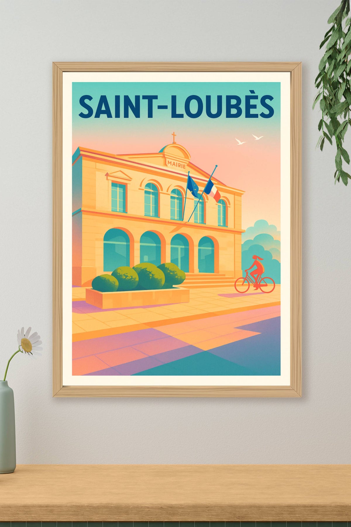 Affiche de Saint-Loubès - Charme et sérénité à la mairie