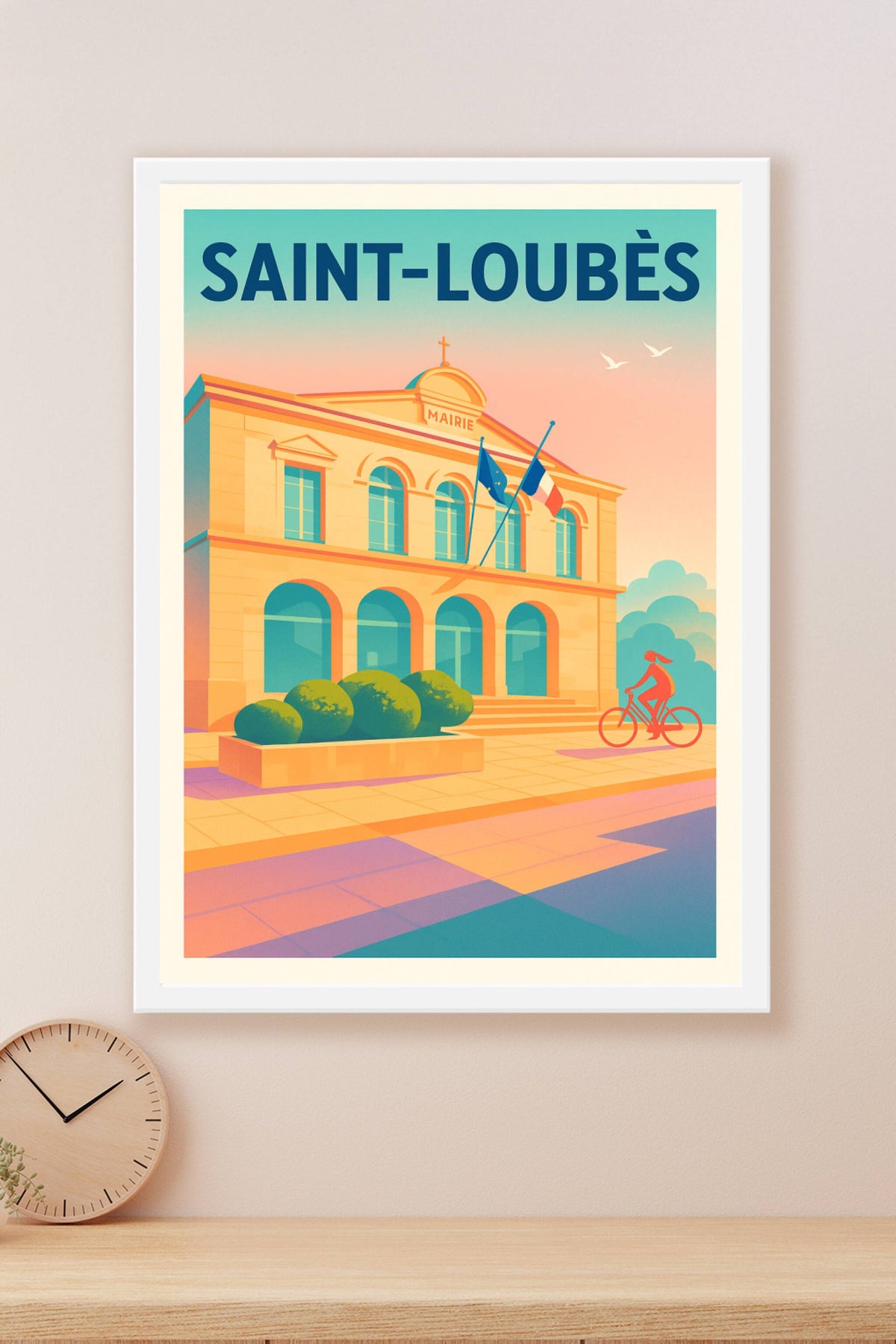 Affiche de Saint-Loubès - Charme et sérénité à la mairie
