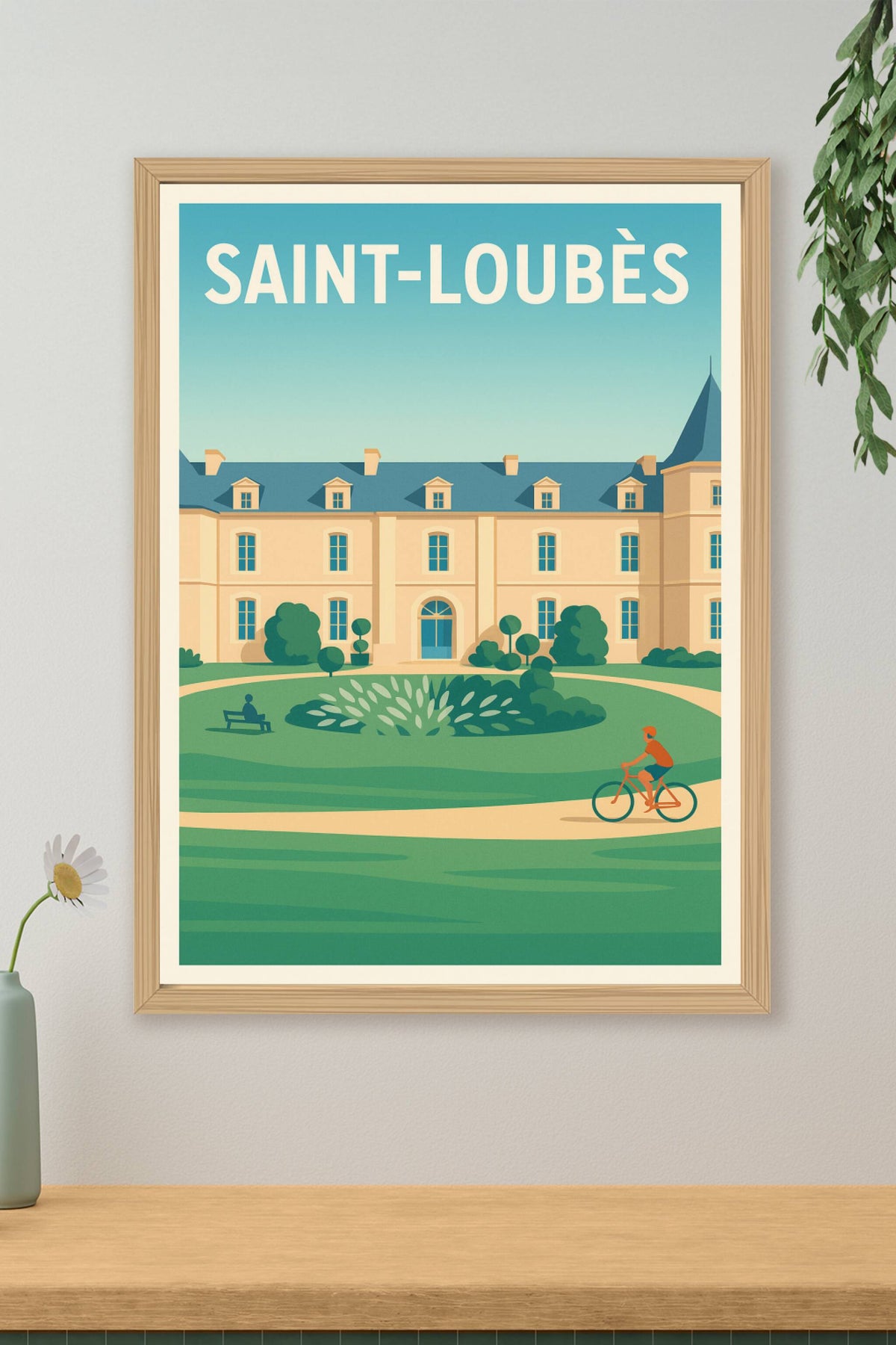 Affiche de Saint-Loubès - Élégance et sérénité au cœur de la ville