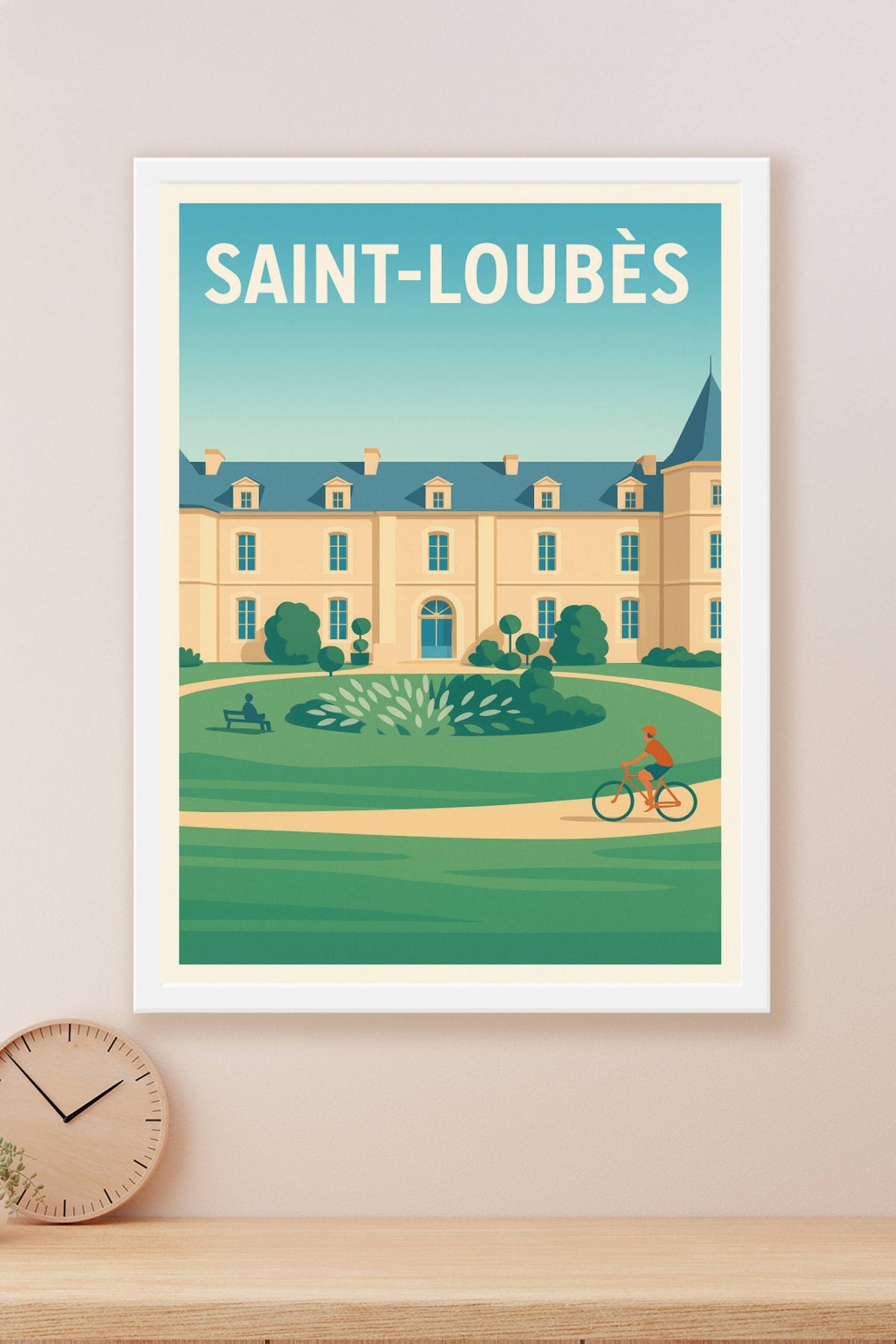 Affiche de Saint-Loubès - Élégance et sérénité au cœur de la ville