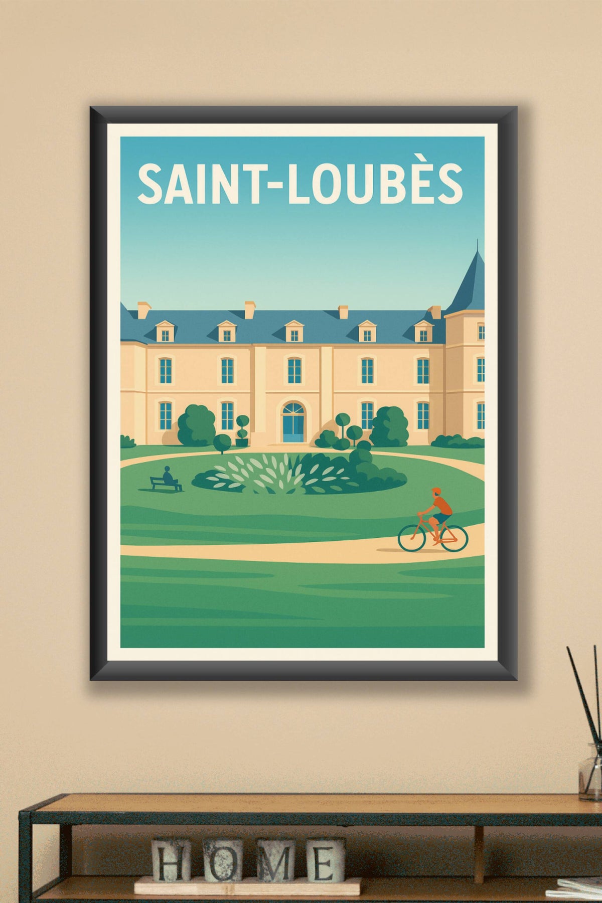 Affiche de Saint-Loubès - Élégance et sérénité au cœur de la ville