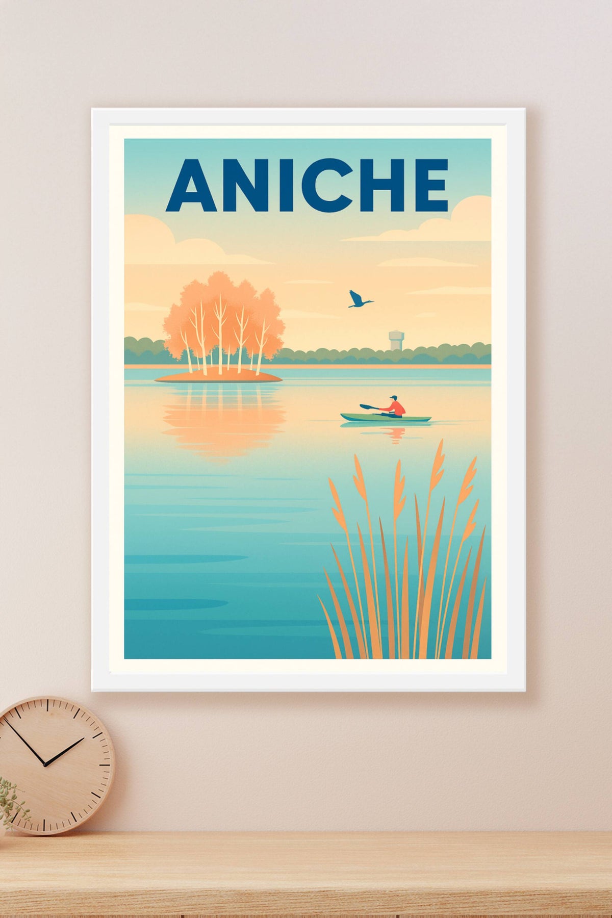 Affiche de Aniche - Évasion et sérénité au fil de l'eau