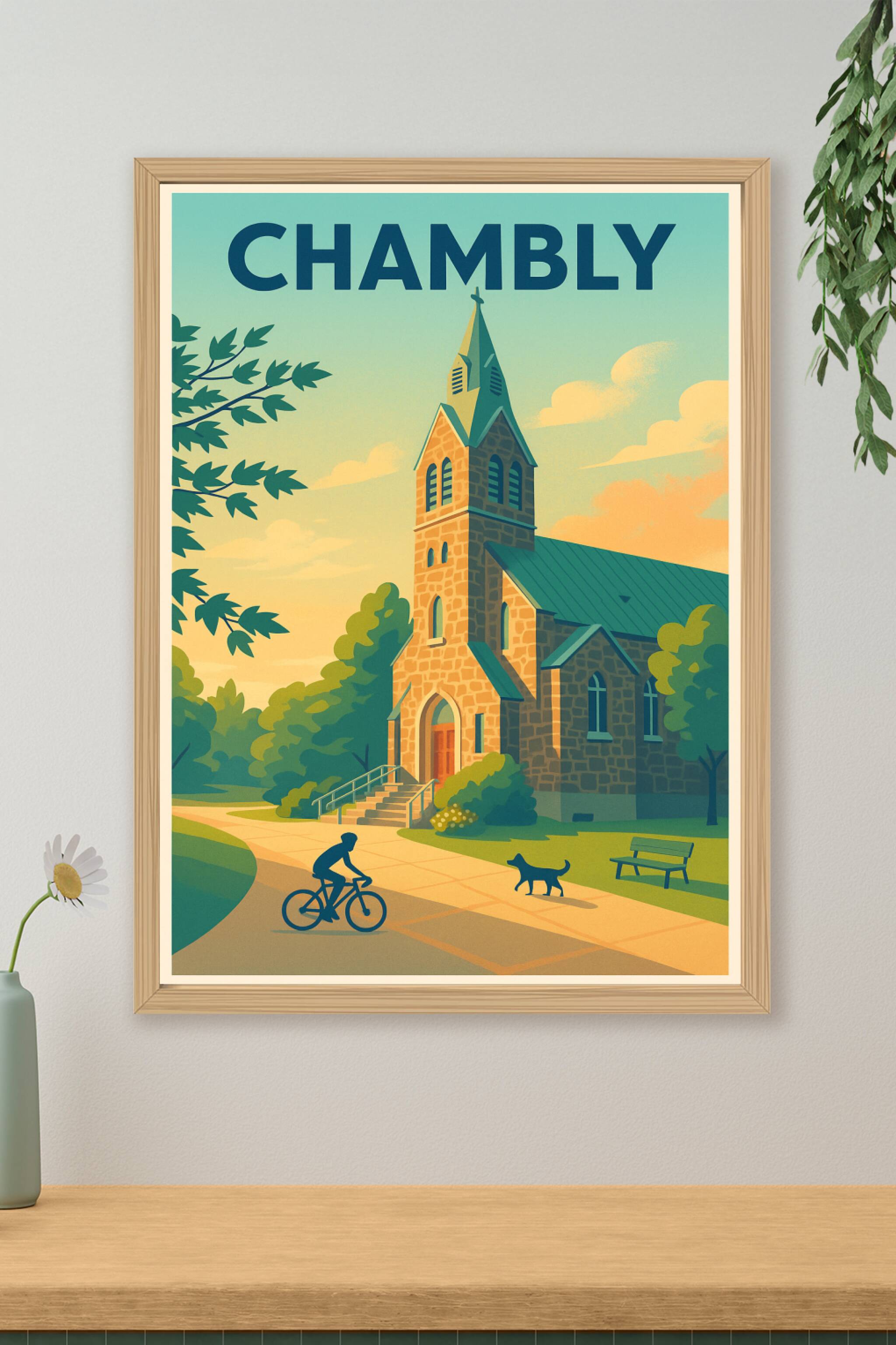 Affiche de Chambly - Charme paisible et nature