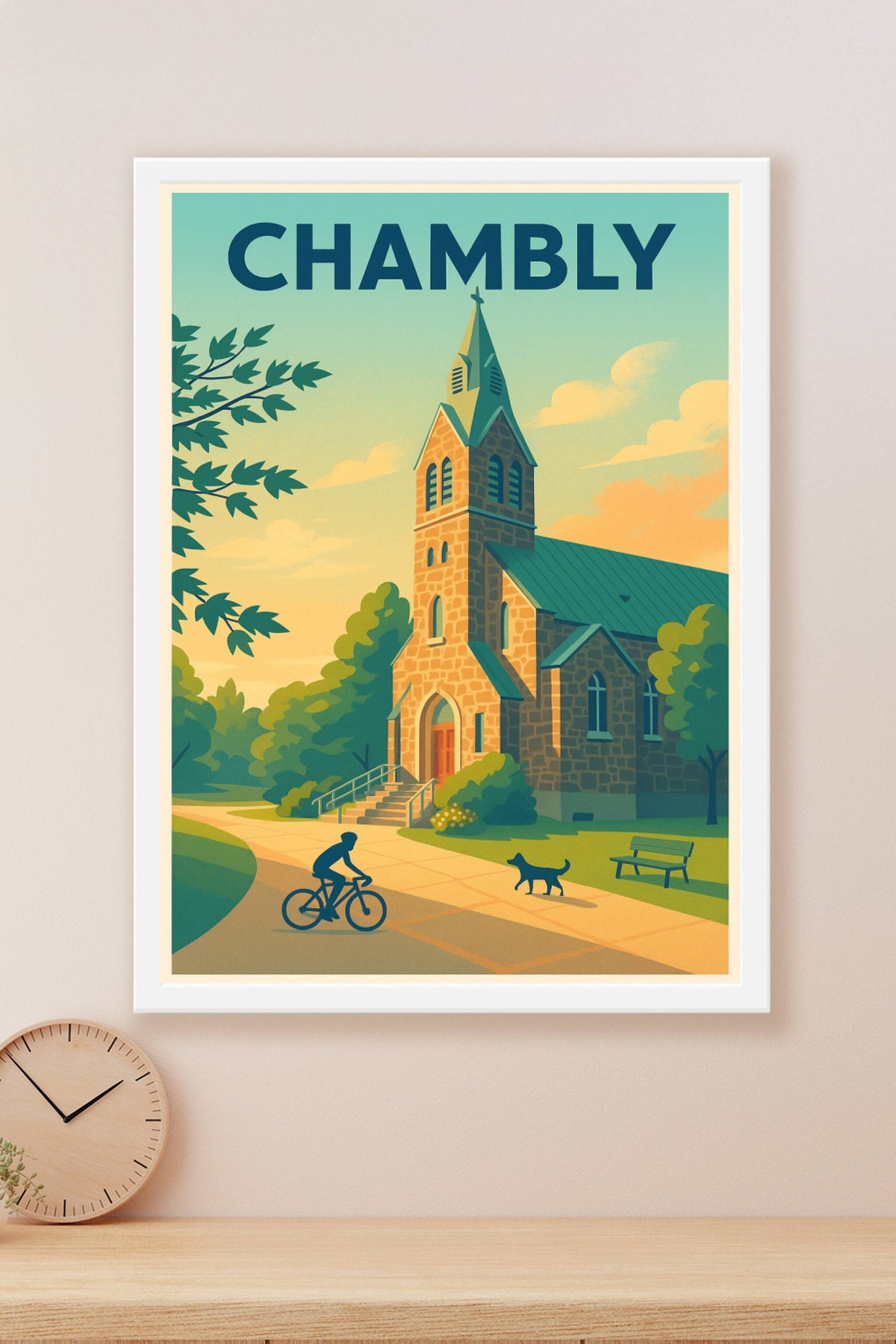 Affiche de Chambly - Charme paisible et nature