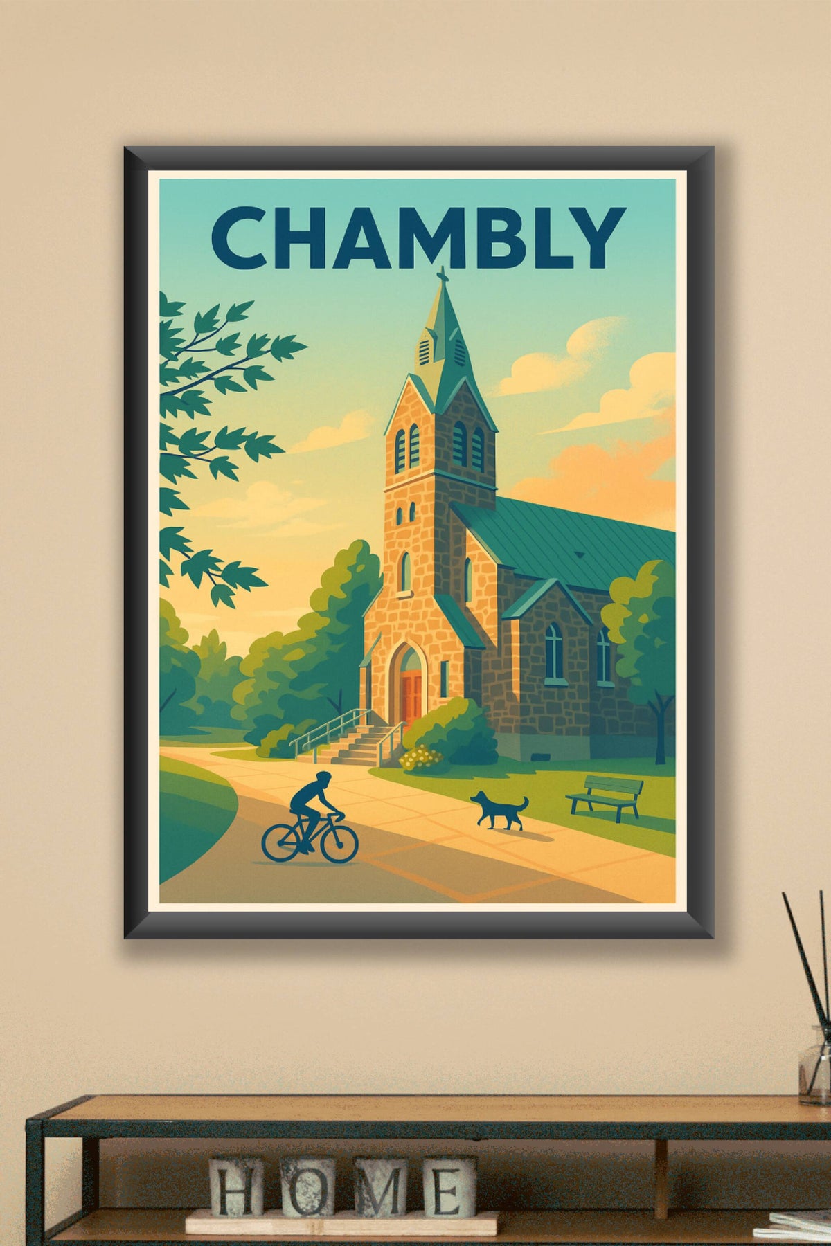 Affiche de Chambly - Charme paisible et nature