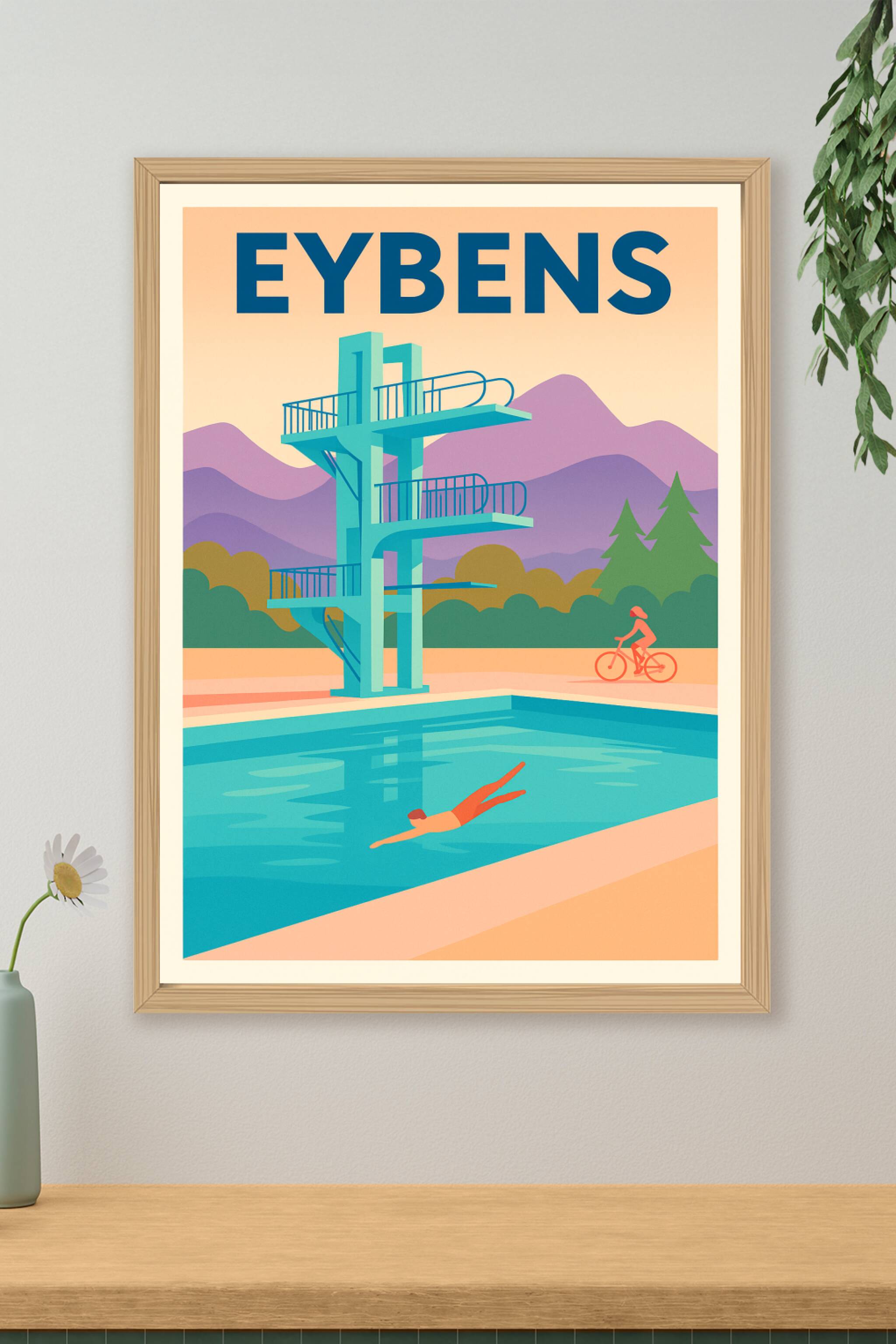 Affiche de Eybens - Plongeon estival au cœur des montagnes