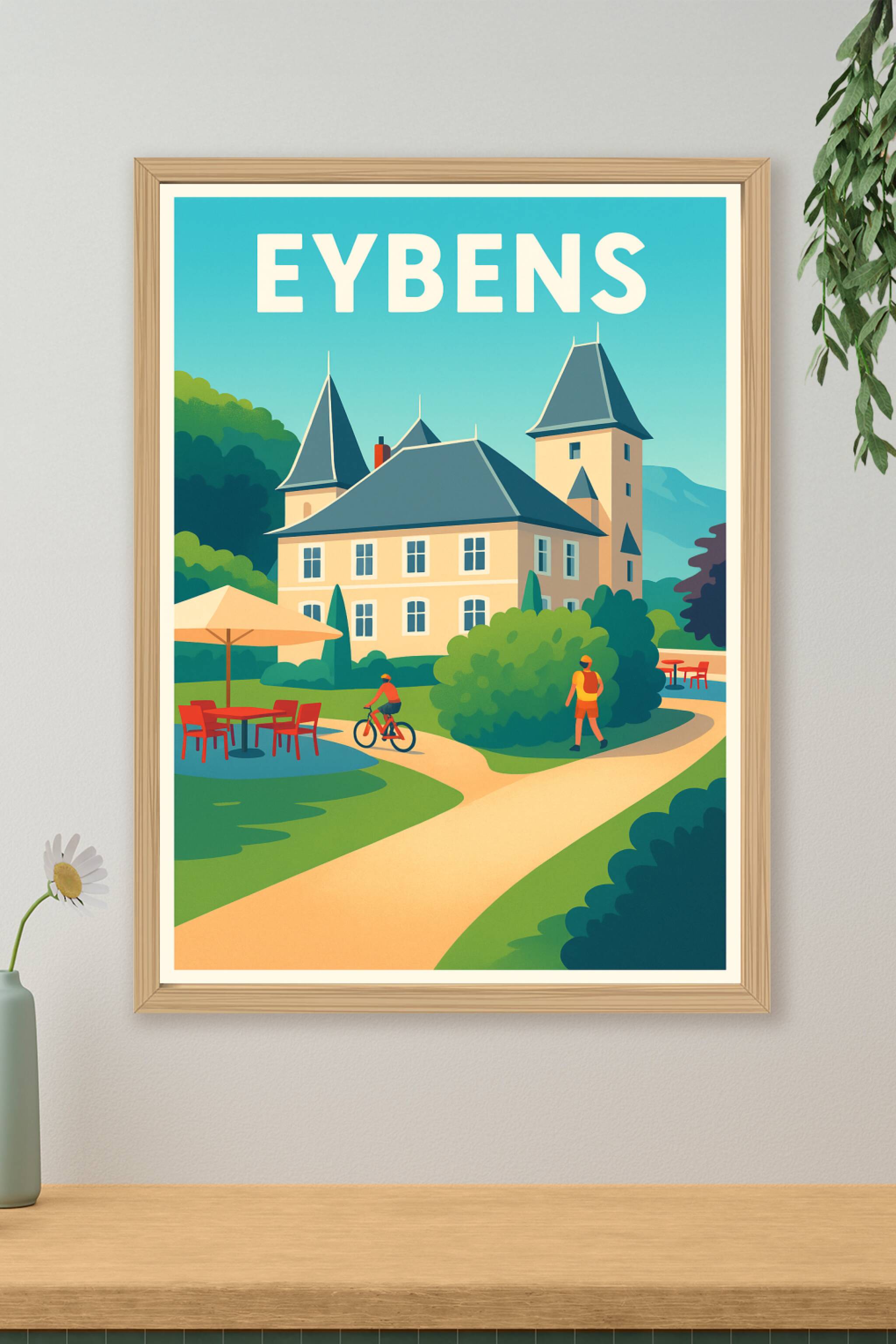 Affiche de Eybens - Évasion bucolique au cœur de la nature