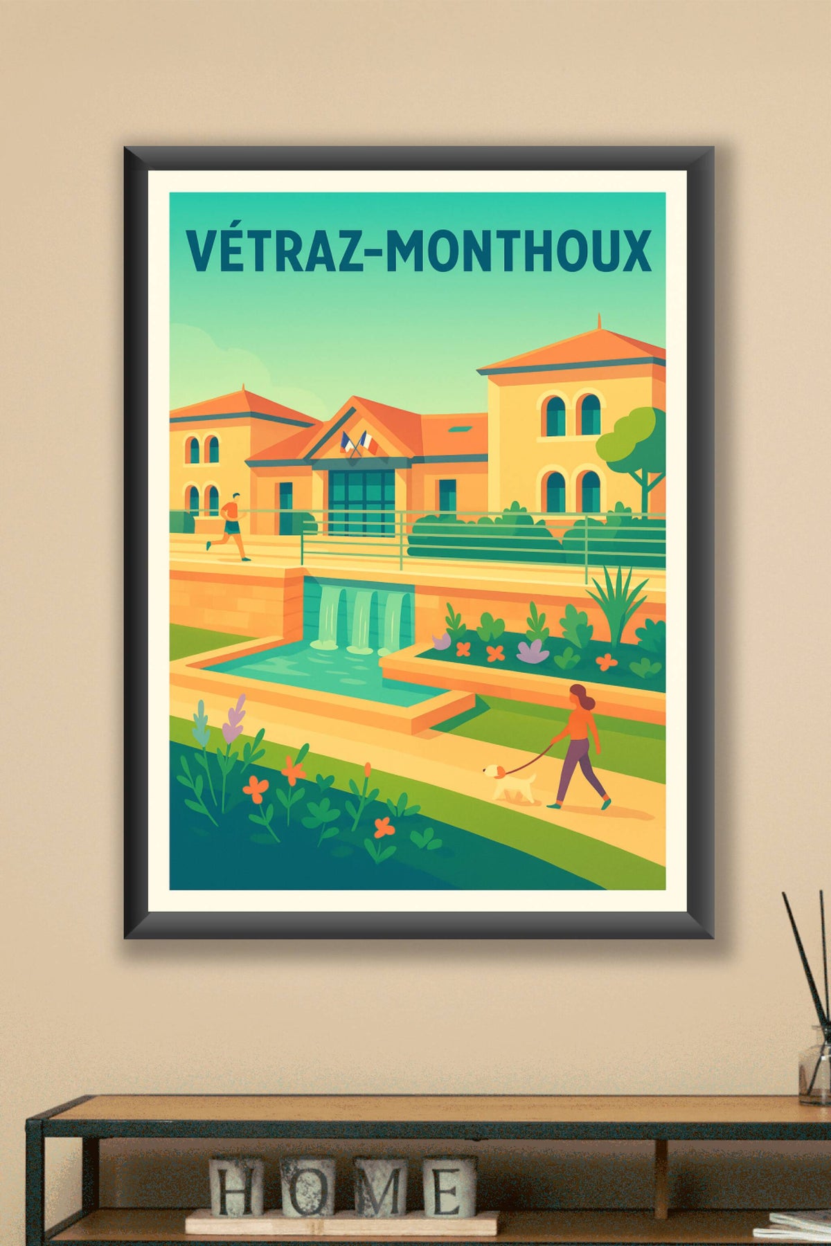 Affiche de Vétraz-Monthoux - Charme et sérénité en bordure d'eau