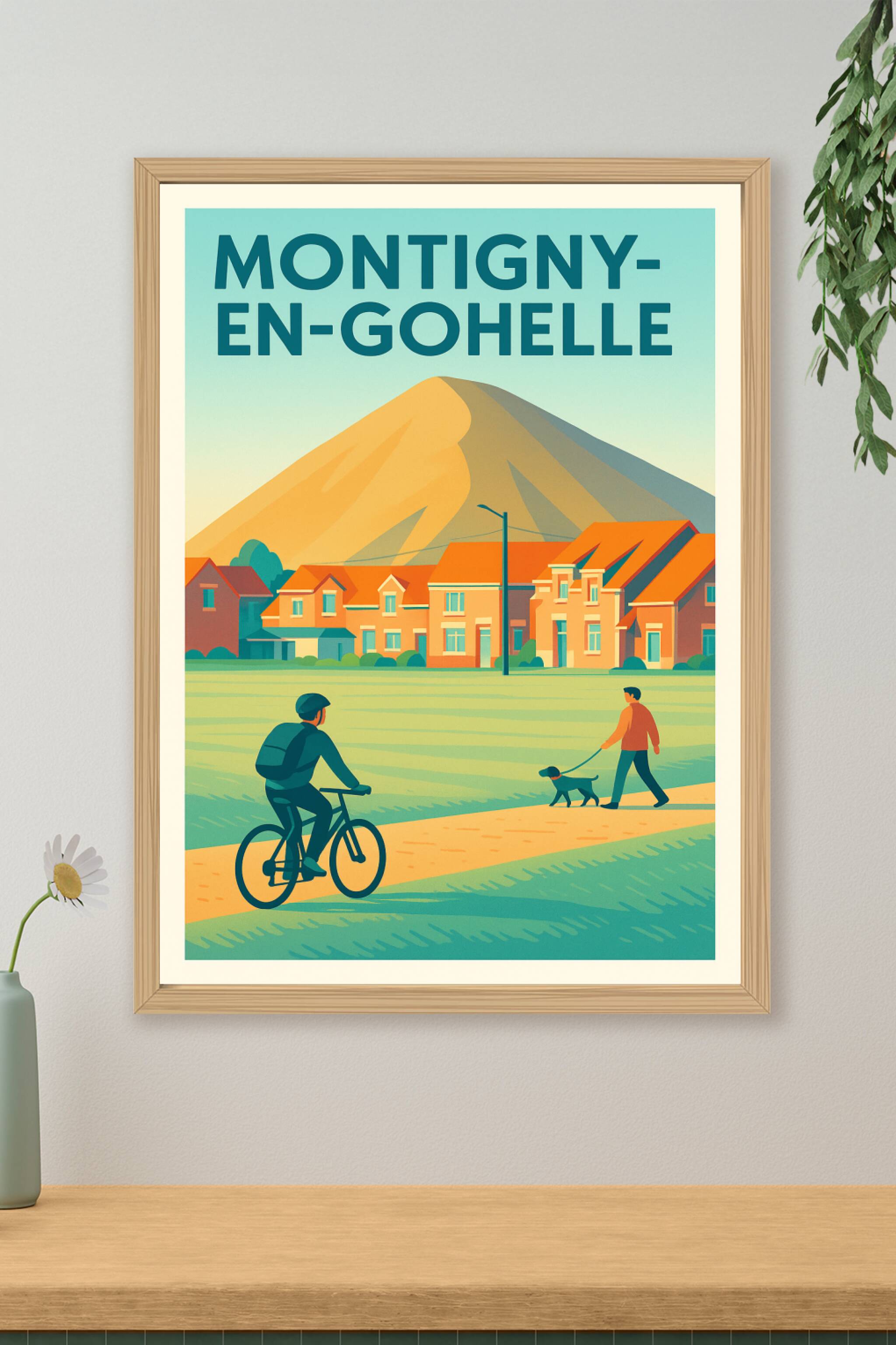 Affiche de Montigny-en-Gohelle - Une promenade en douceur au pied du terril