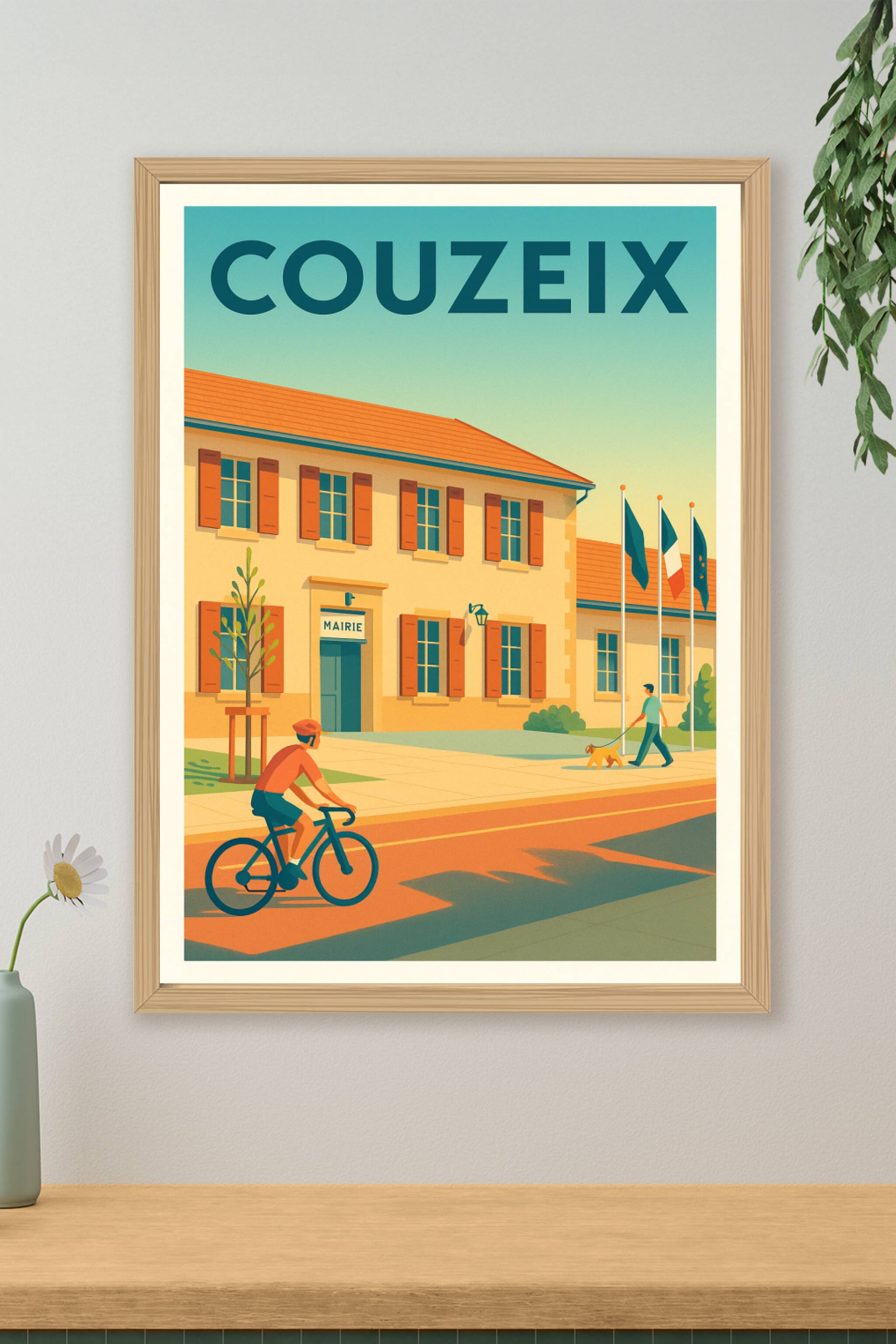 Affiche de Couzeix - Ambiance paisible au cœur de la mairie