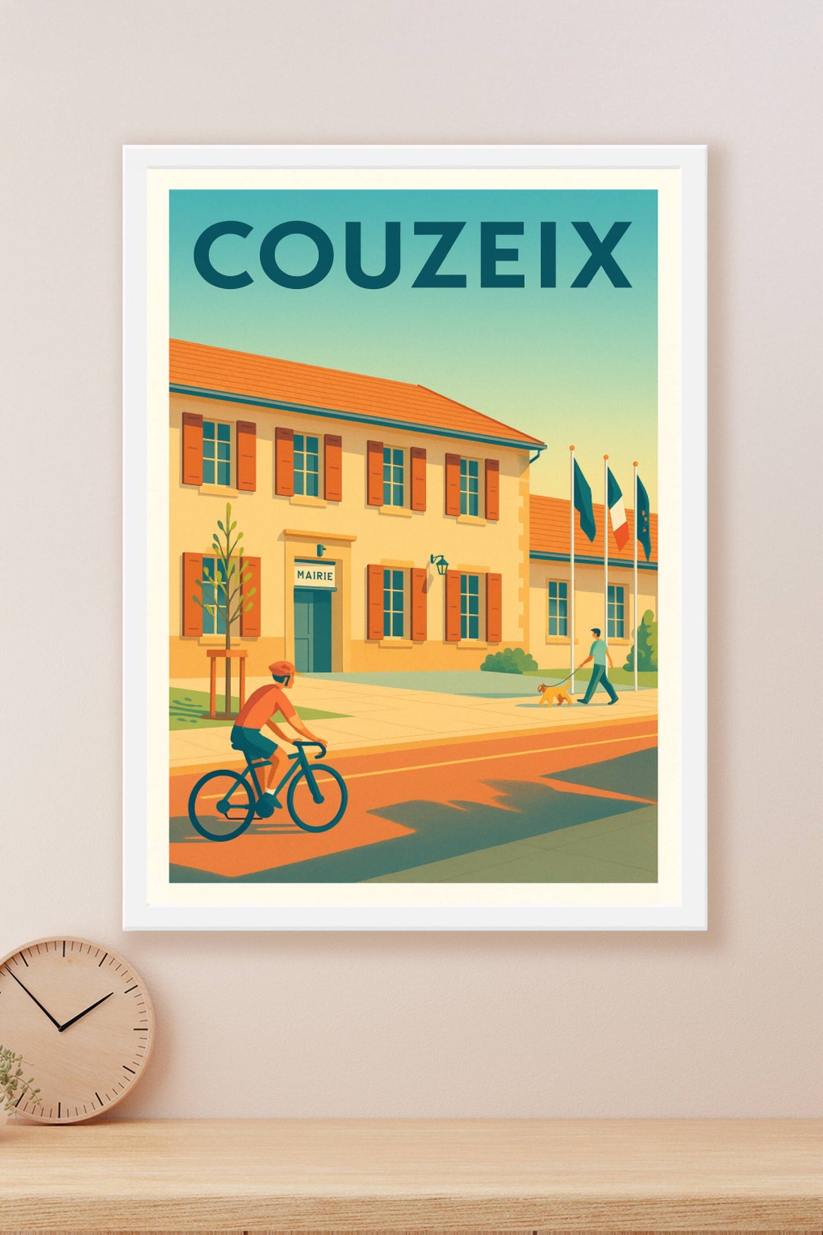 Affiche de Couzeix - Ambiance paisible au cœur de la mairie