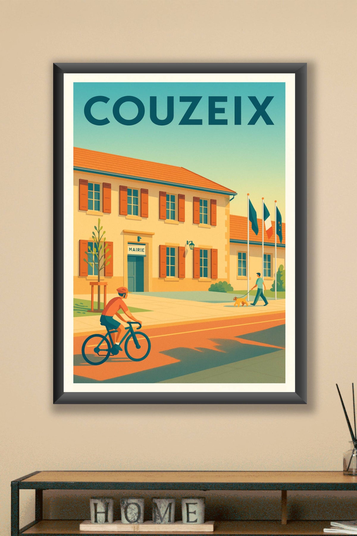 Affiche de Couzeix - Ambiance paisible au cœur de la mairie