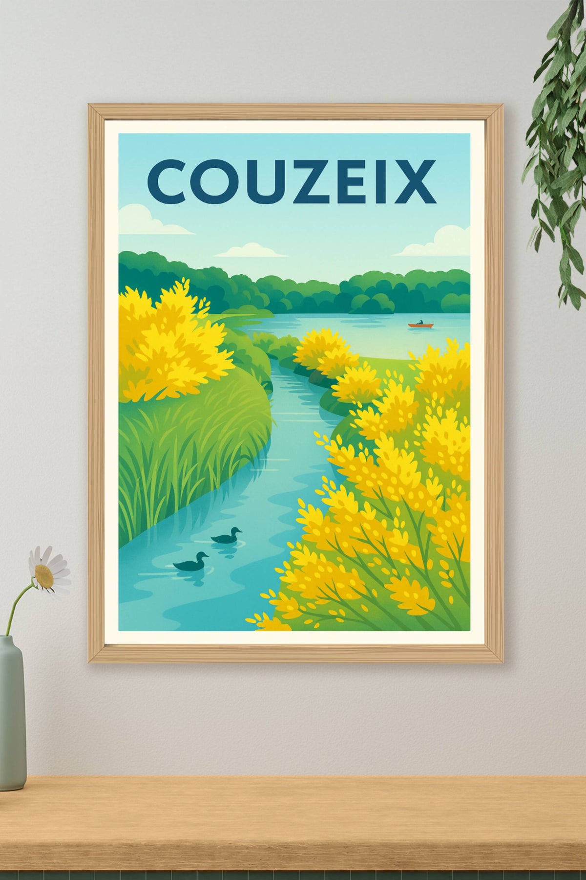 Affiche de Couzeix - Évasion nature au fil de l'eau