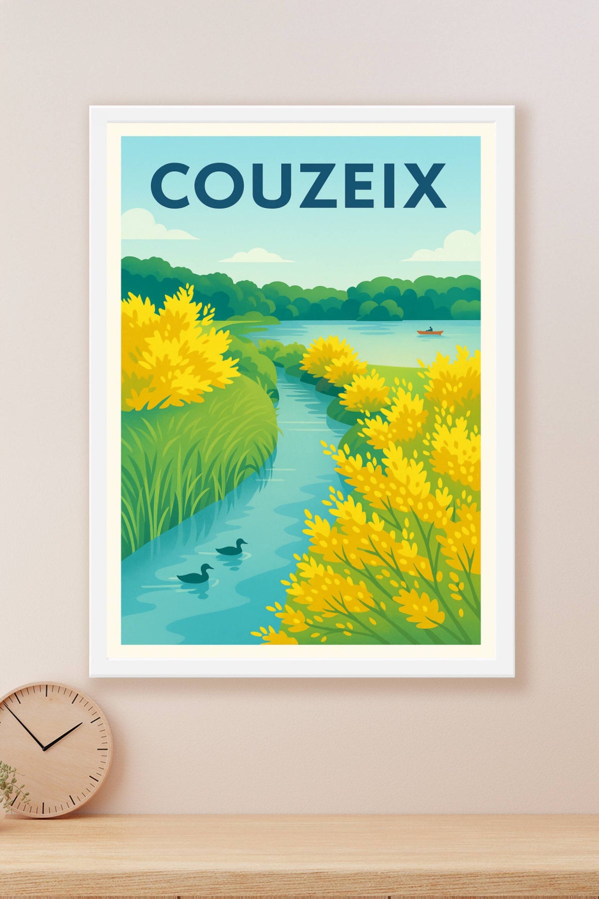 Affiche de Couzeix - Évasion nature au fil de l'eau