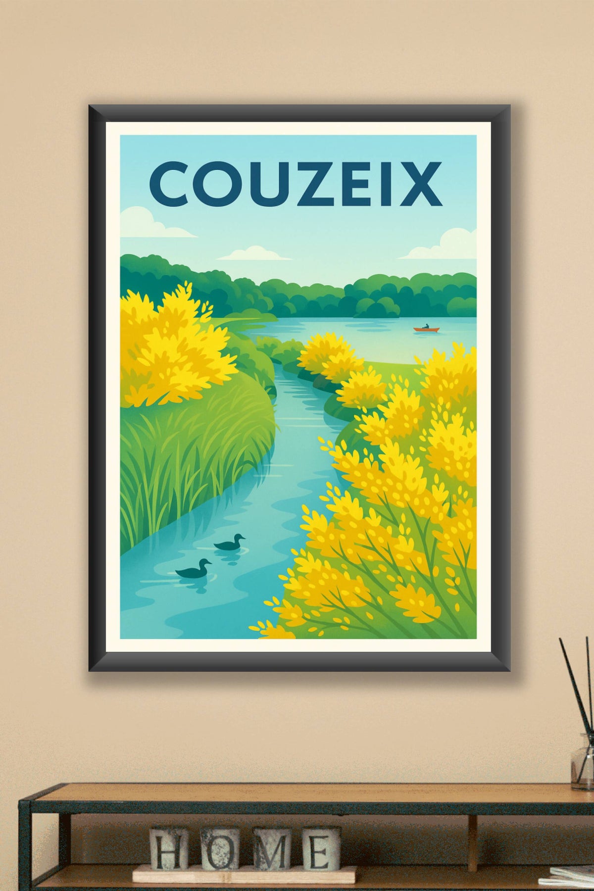 Affiche de Couzeix - Évasion nature au fil de l'eau