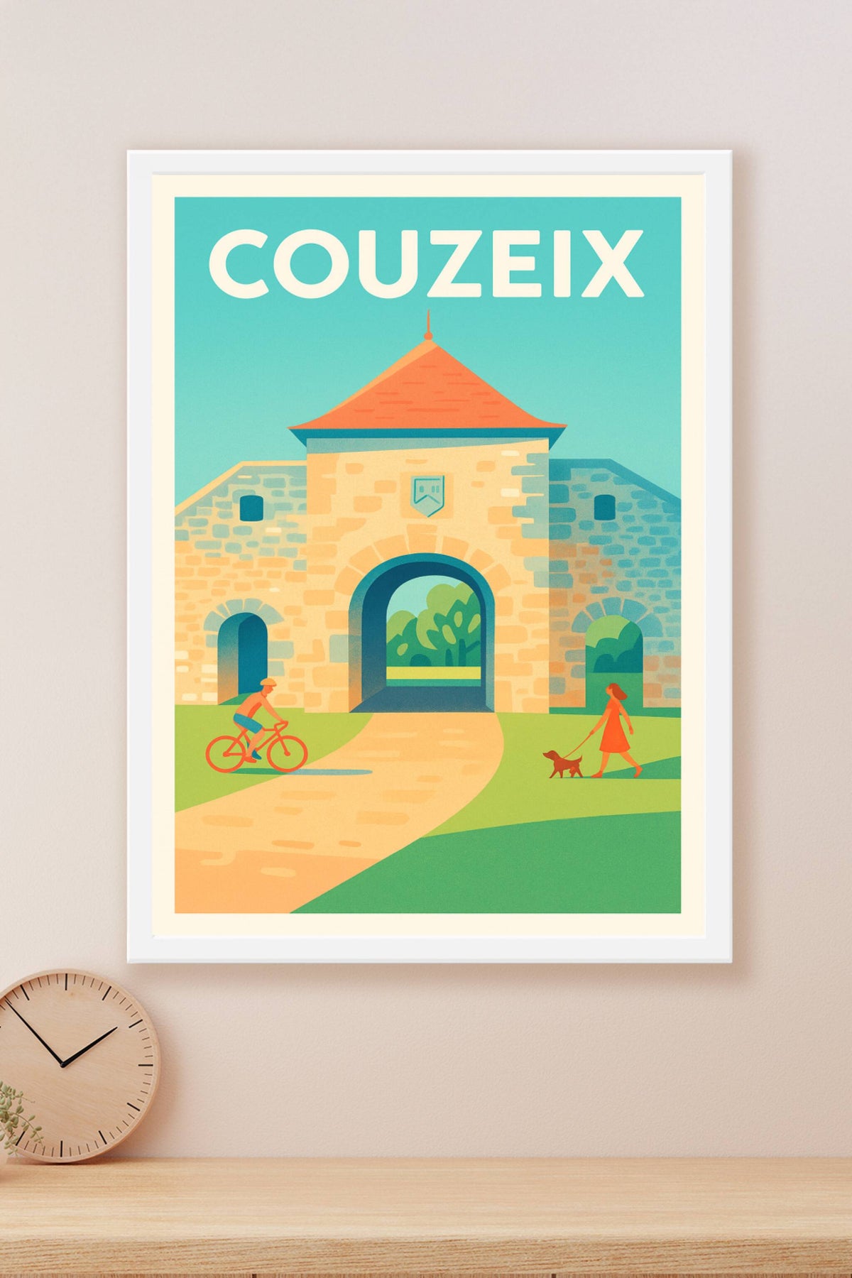 Affiche de Couzeix - L'entrée historique en douceur