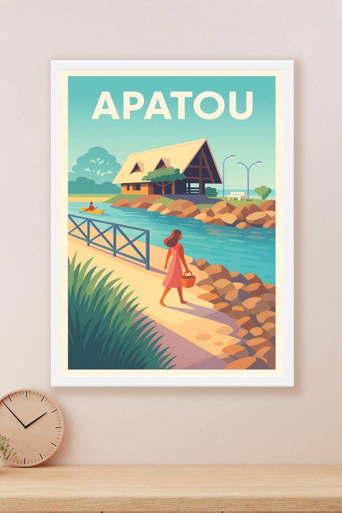 Affiche de Apatou - Promenade au bord de l'eau en douceur