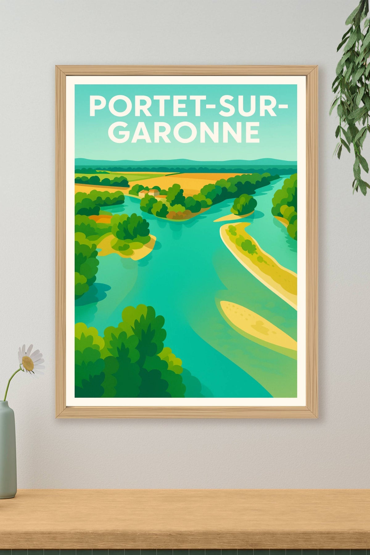 Affiche de Portet-sur-Garonne - Escapade nature au fil de la Garonne