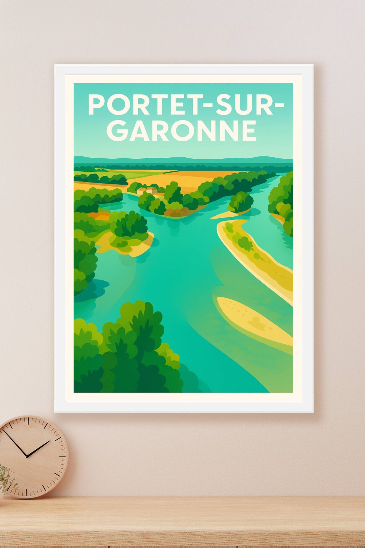Affiche de Portet-sur-Garonne - Escapade nature au fil de la Garonne