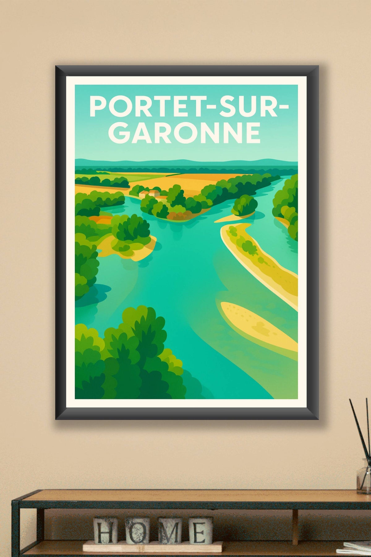 Affiche de Portet-sur-Garonne - Escapade nature au fil de la Garonne