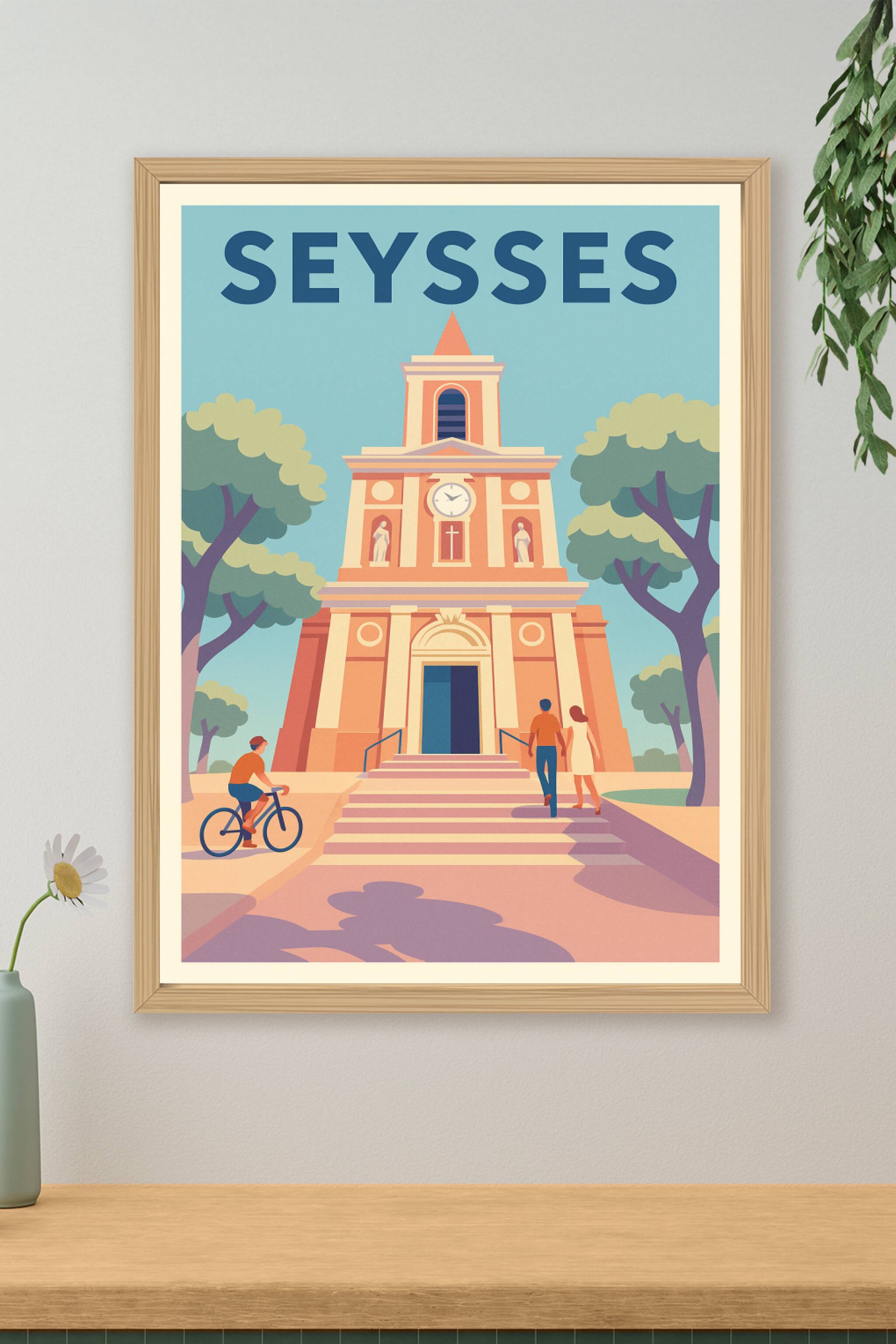 Affiche de Seysses - Élégance et Sérénité au Coeur de la Ville