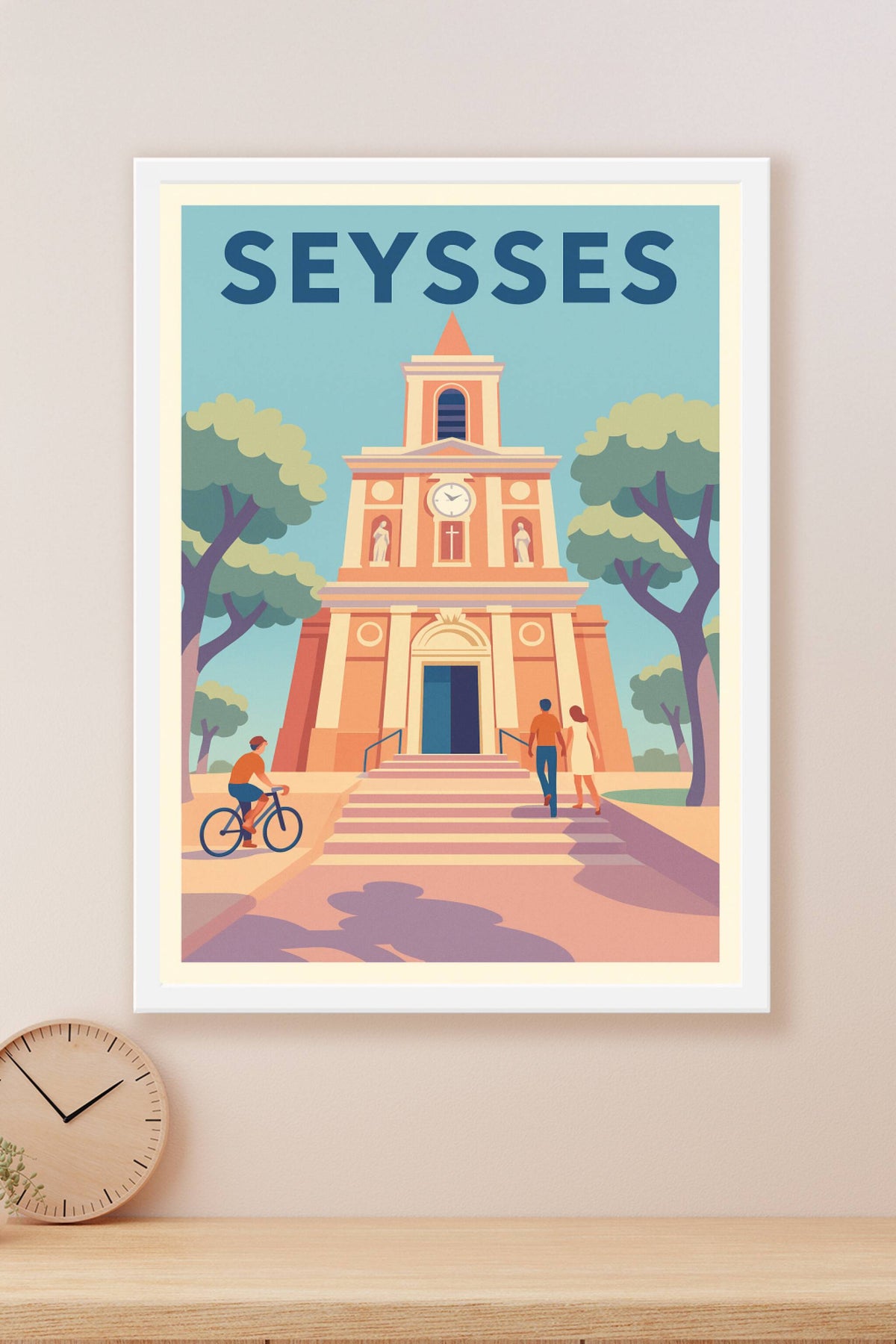 Affiche de Seysses - Élégance et Sérénité au Coeur de la Ville