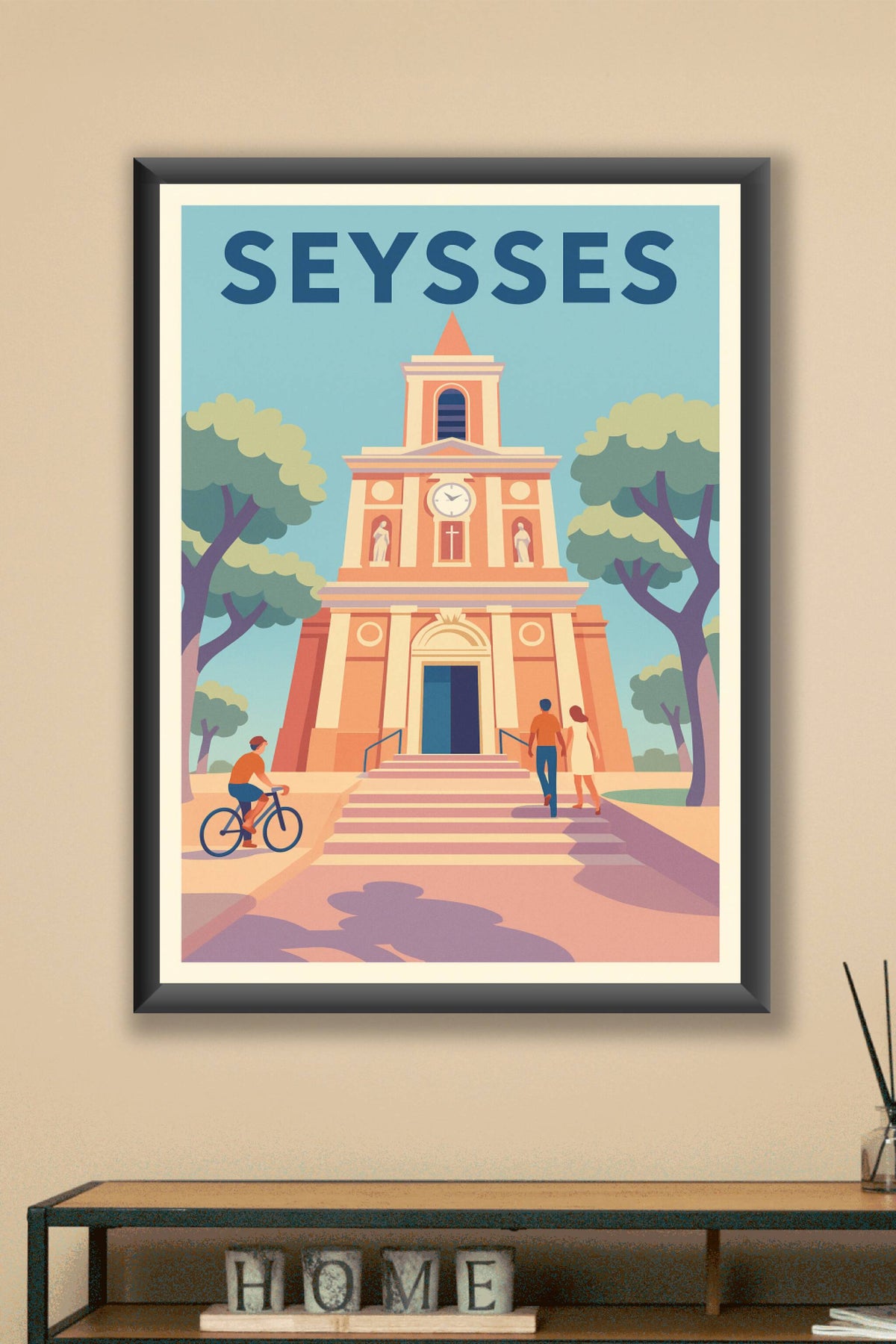 Affiche de Seysses - Élégance et Sérénité au Coeur de la Ville