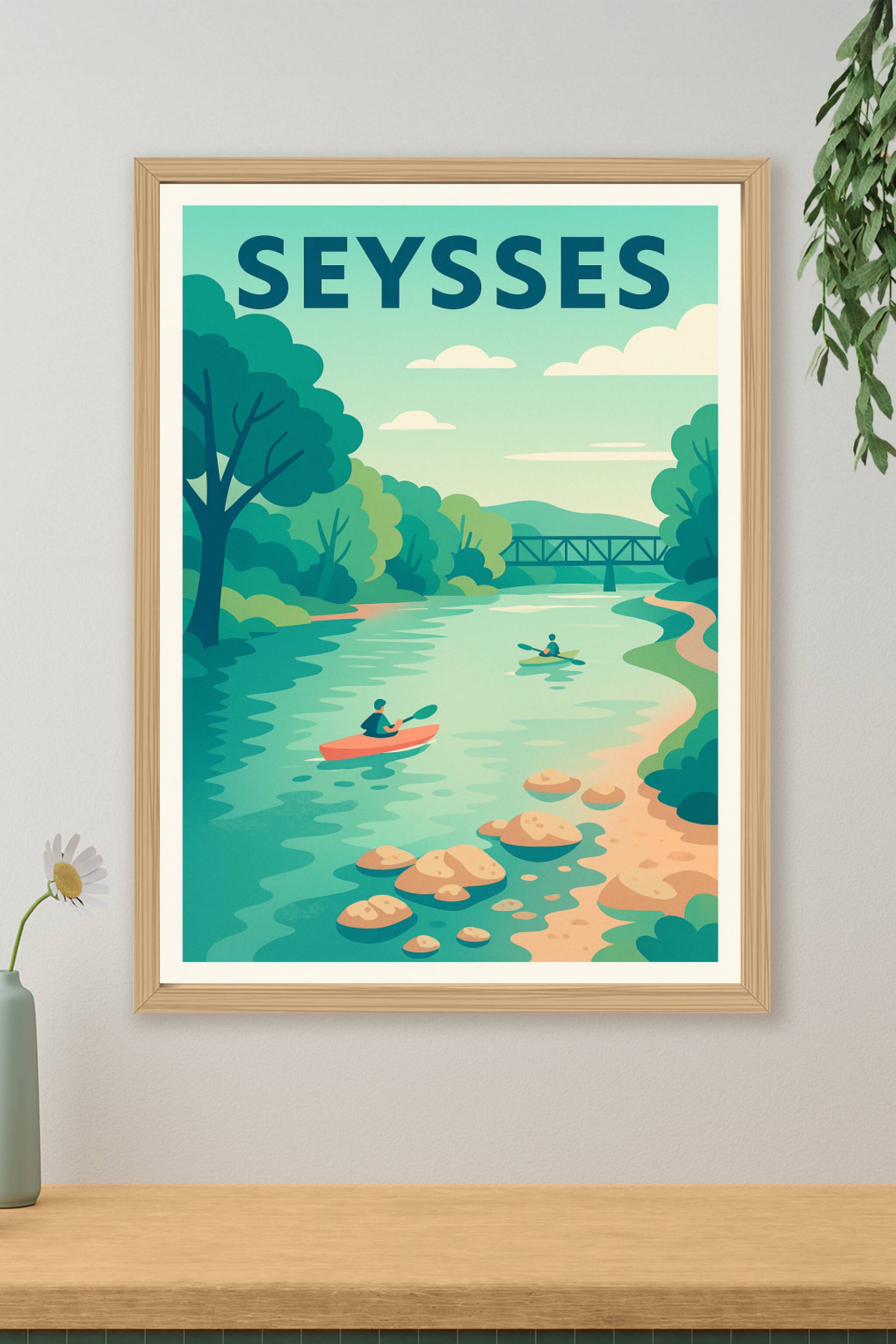 Affiche de Seysses - Tranquillité au fil de l'eau