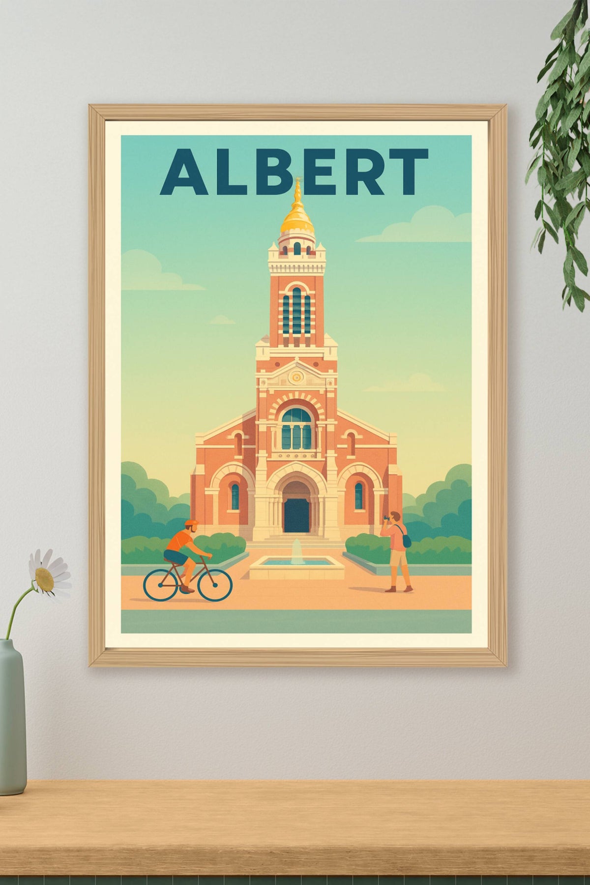 Affiche de Albert - Charme et sérénité en pleine ville
